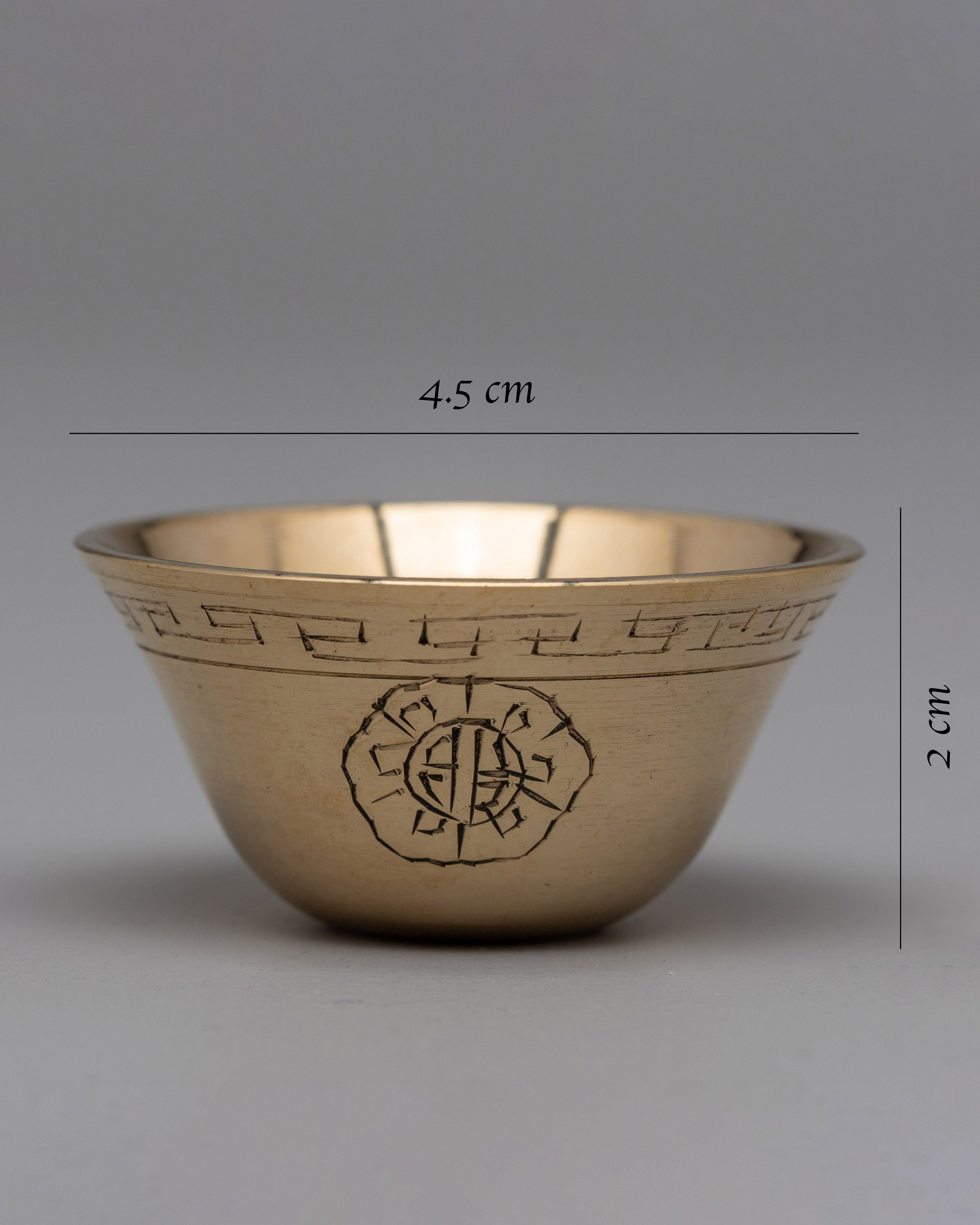 Brass Offering Bowl Set | Crafted Elegance for Rituals