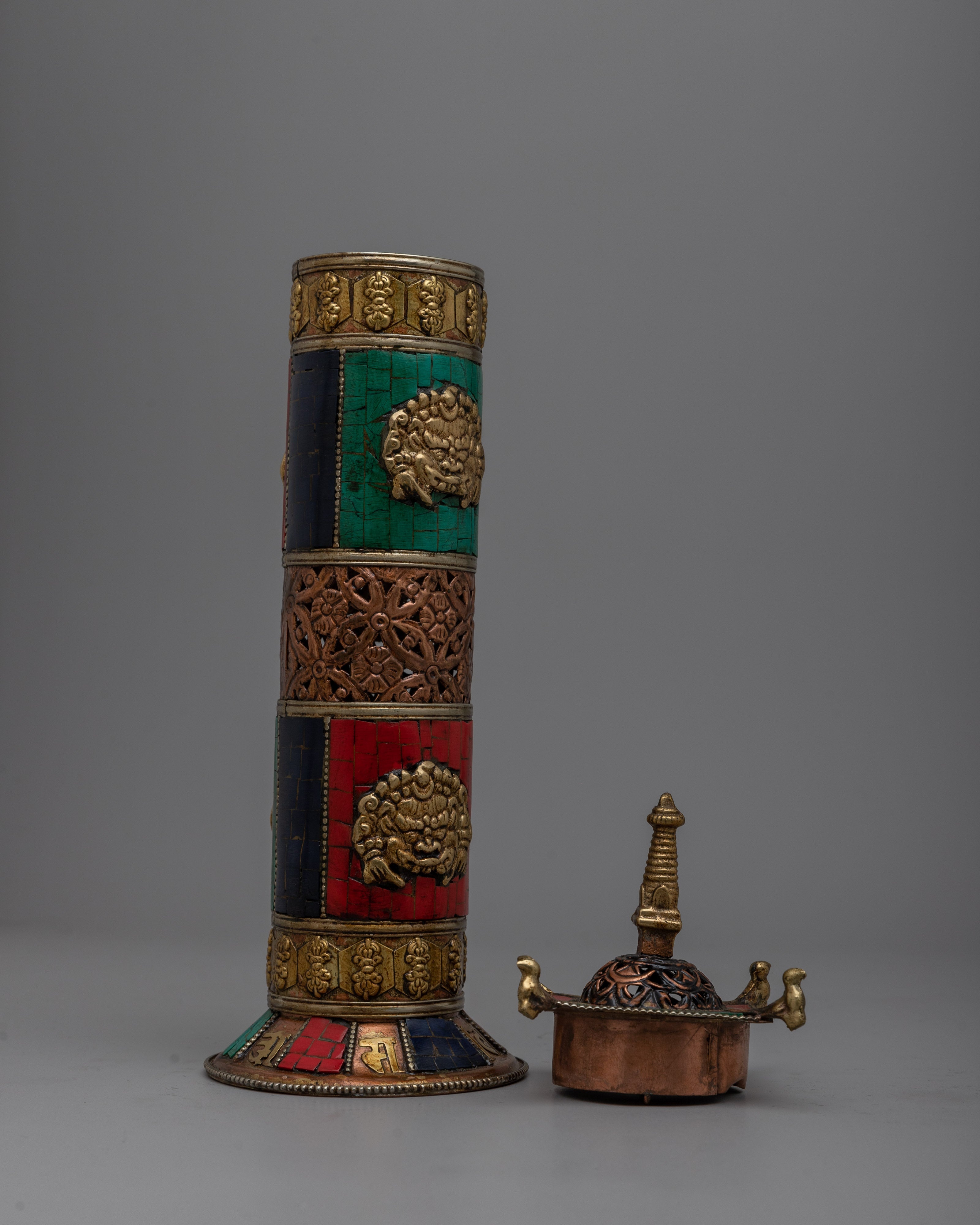 Vertical Incense Burner with Ash Catcher | Stylish and Functional Decor Ash Catcher
