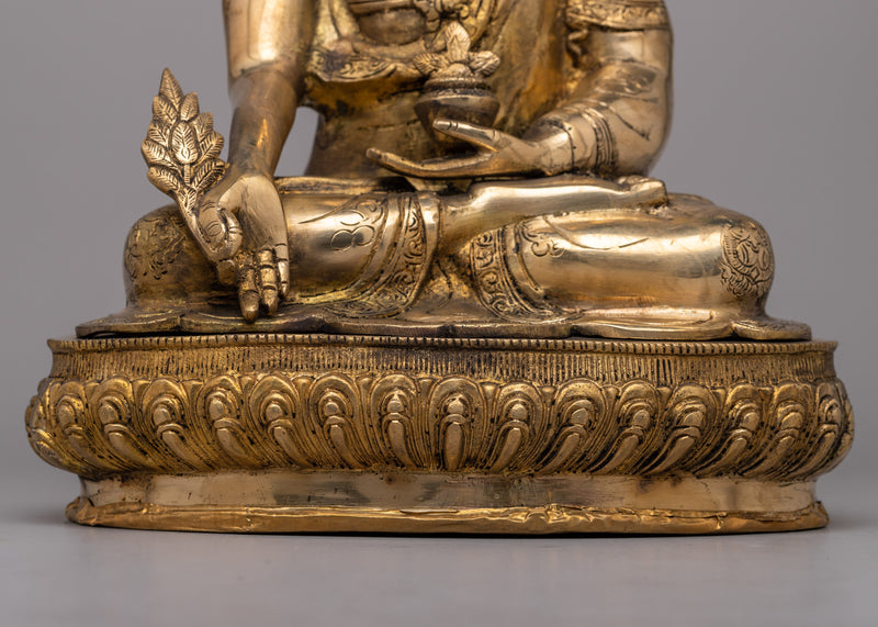 Medicine Buddha Healing Deity Statue | Doctor of Buddhism Who cures Suffering