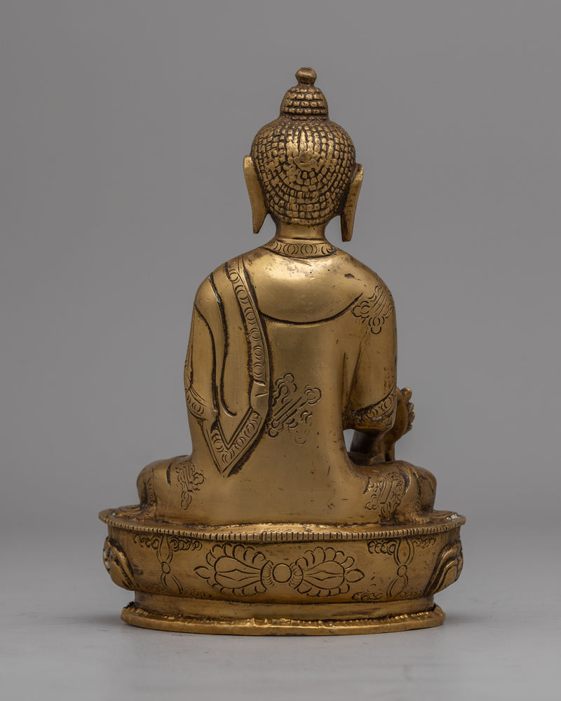 Medicine Buddha Brass Statue | Buddha Statue for Serenity