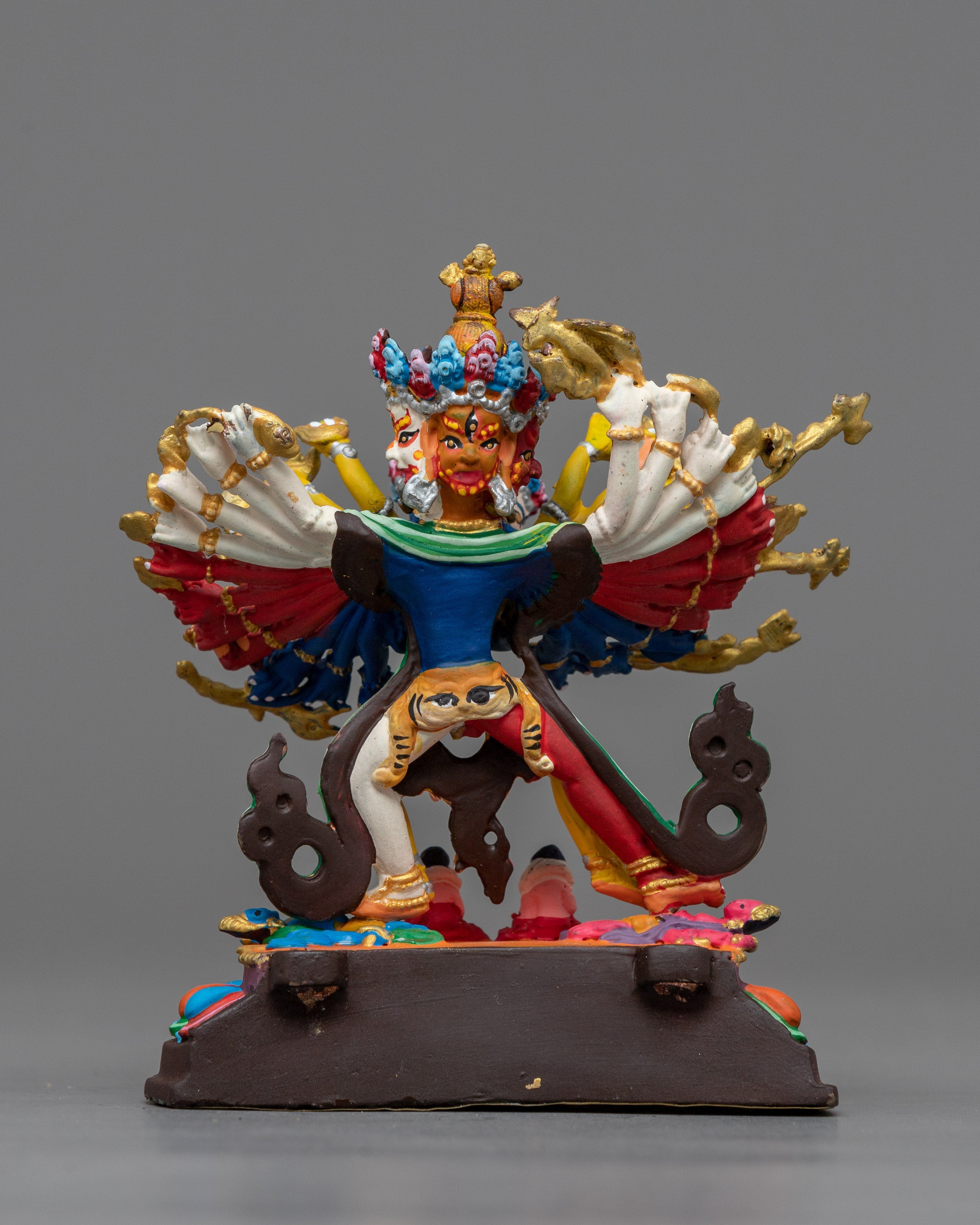 Tiny Chakrasamvara Statue | Embrace Tantric Symbolism
