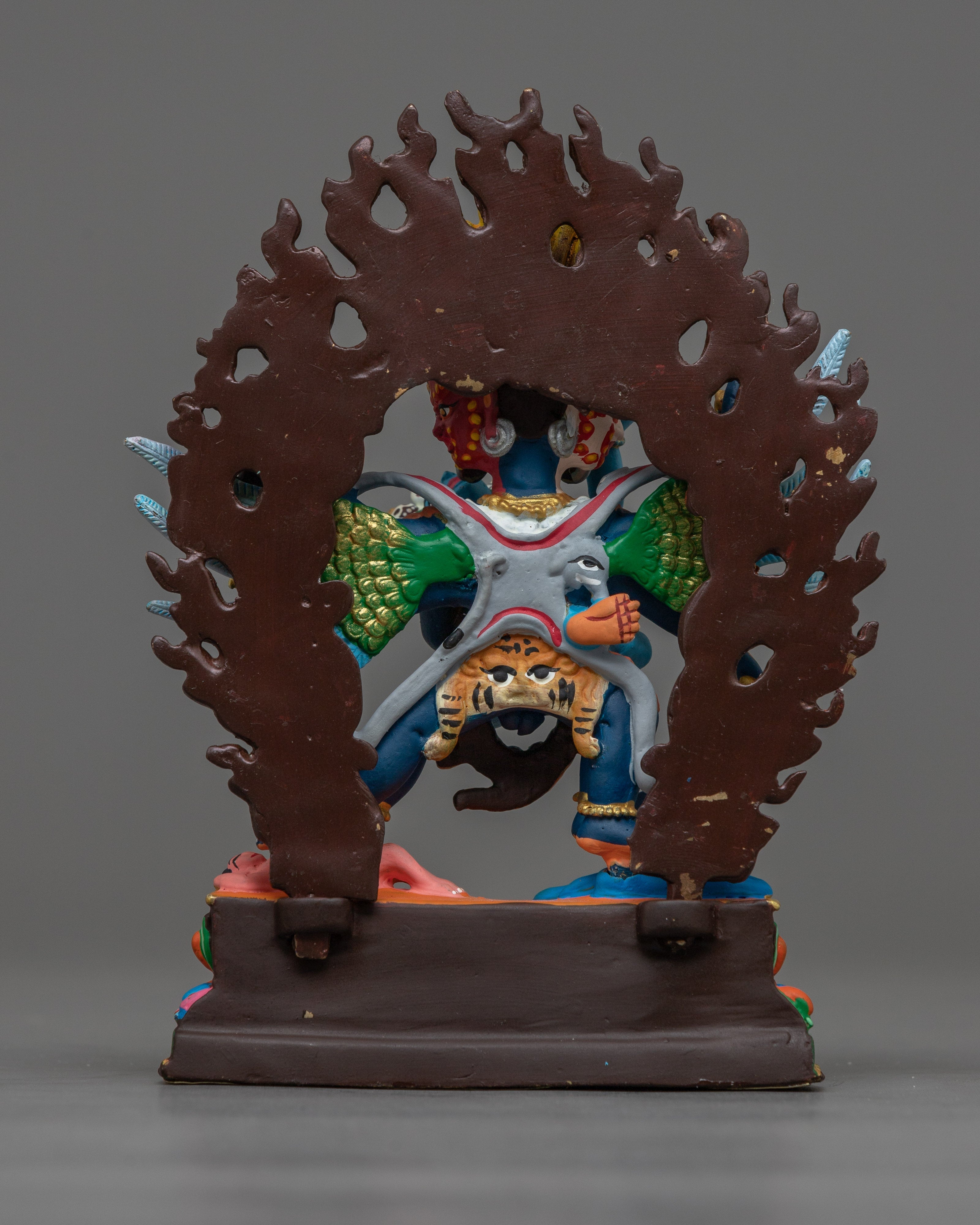 Miniature Vajrakilaya Statue | Embodying Fierce Protection