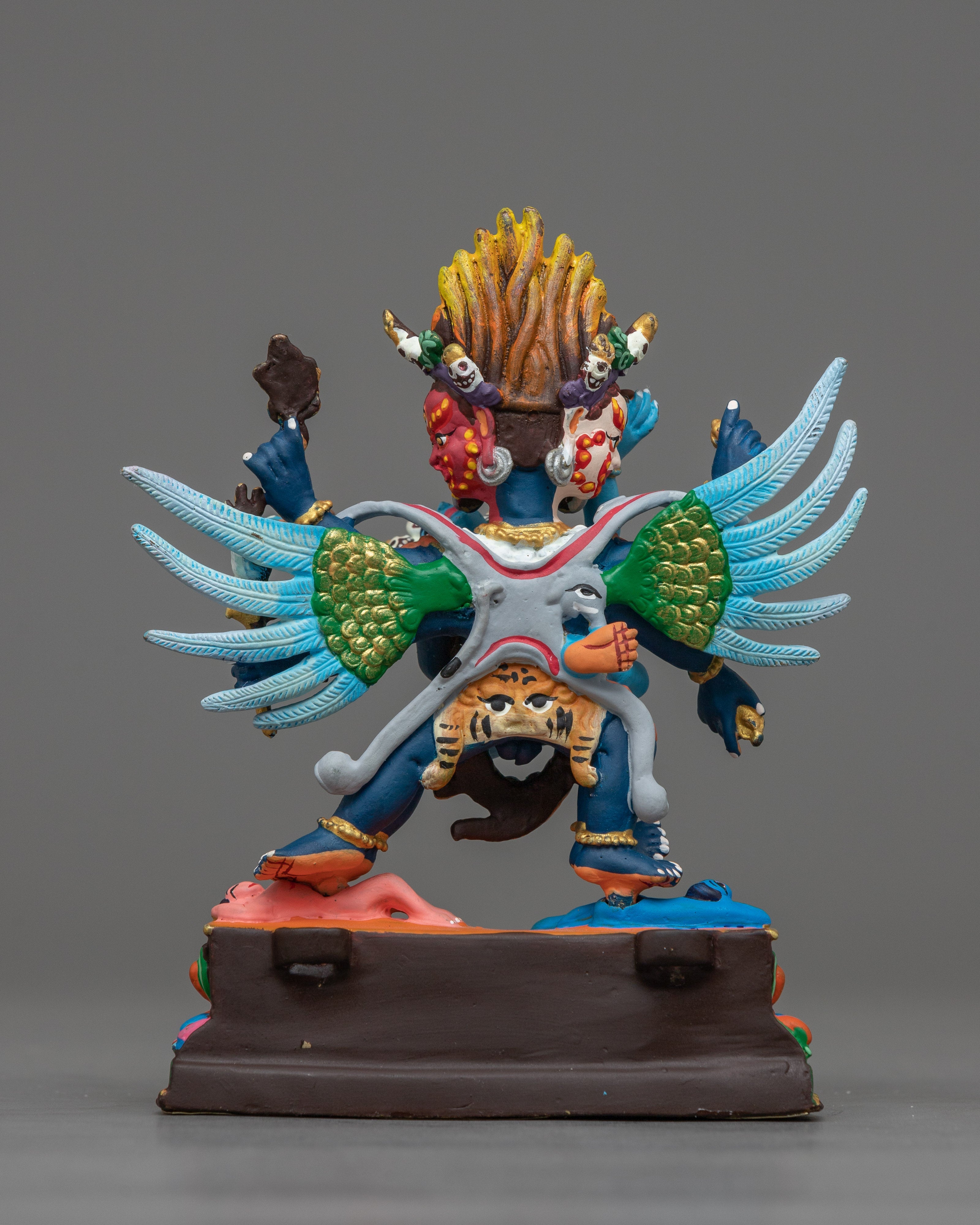 Miniature Vajrakilaya Statue | Embodying Fierce Protection