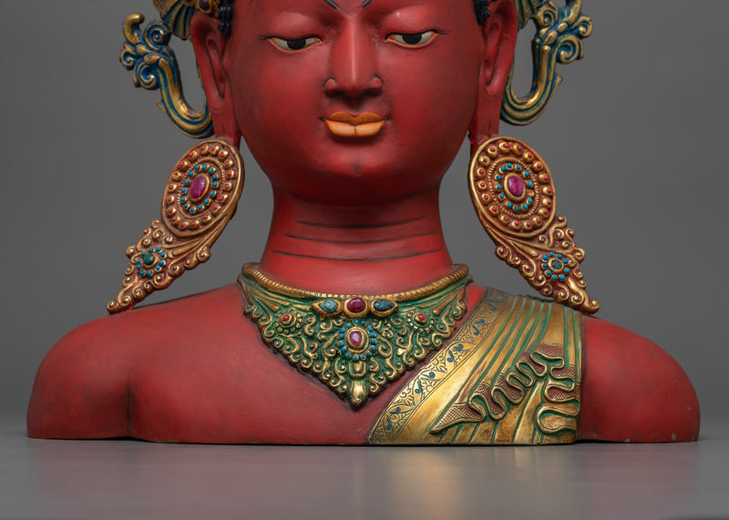 Buddha Bust Statue | Ideal for Meditation Room or Yoga Studio Decor