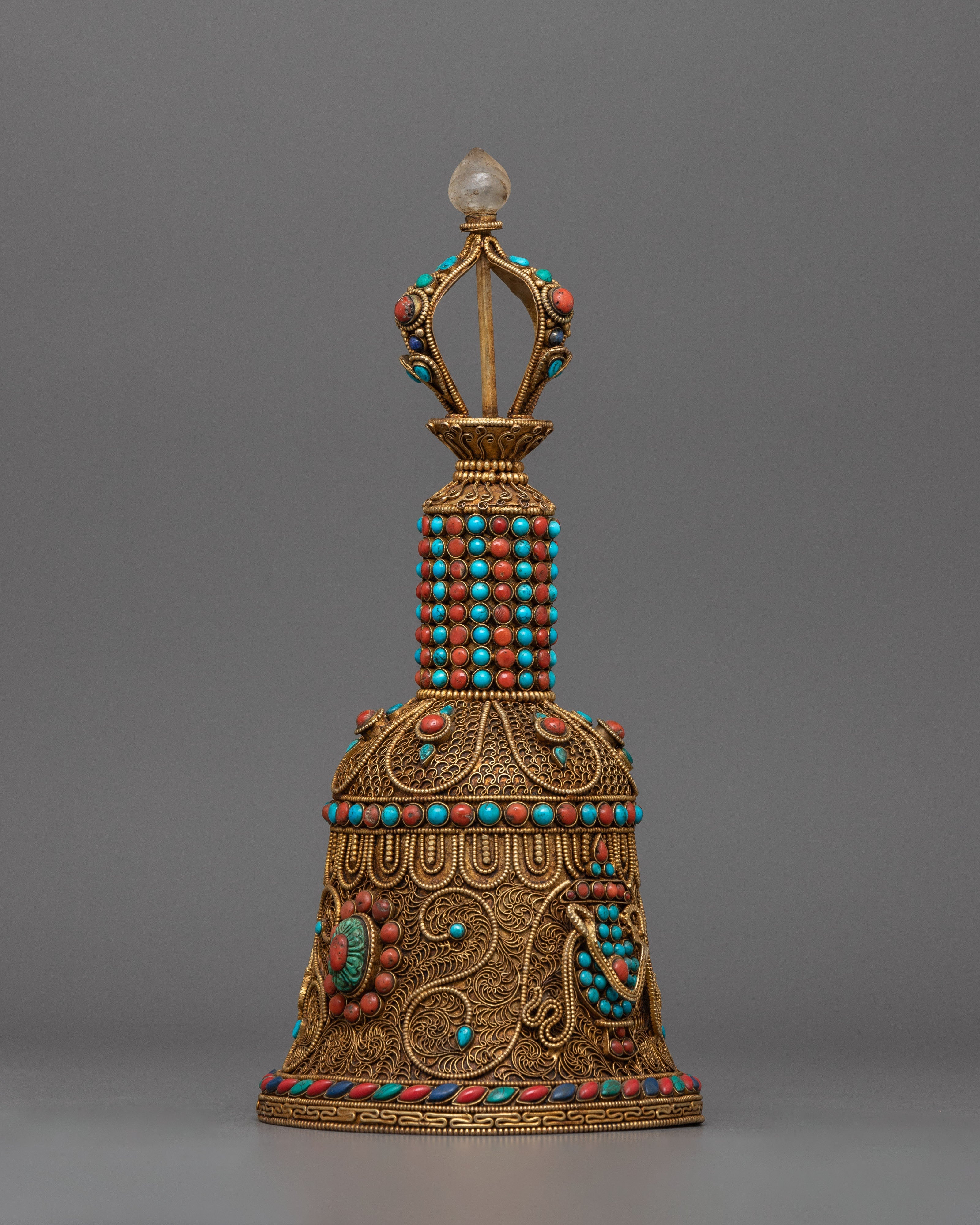 Vajra Bell Ghanta Set | Authentic Tibetan Dharma Practice Tools