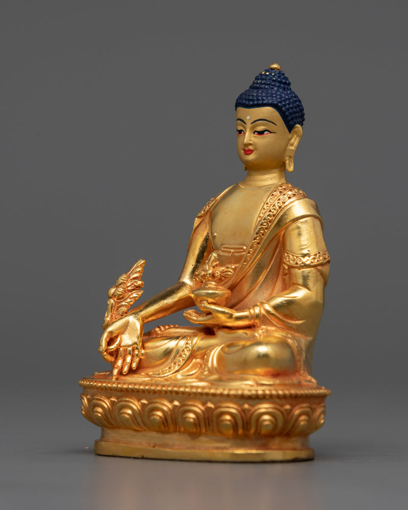 Machine Made Medicine Buddha Statue | A Touch of Serenity for Modern Spaces