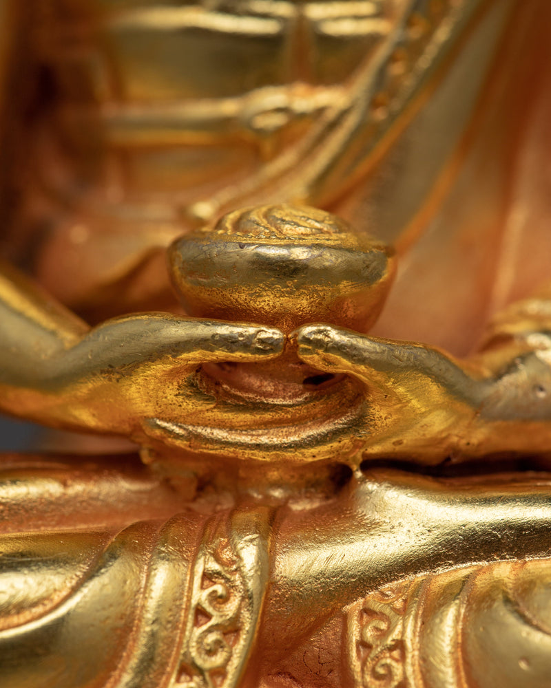 Machine Made Amitabha Buddha Statue | Precision Engineering for Spiritual Art