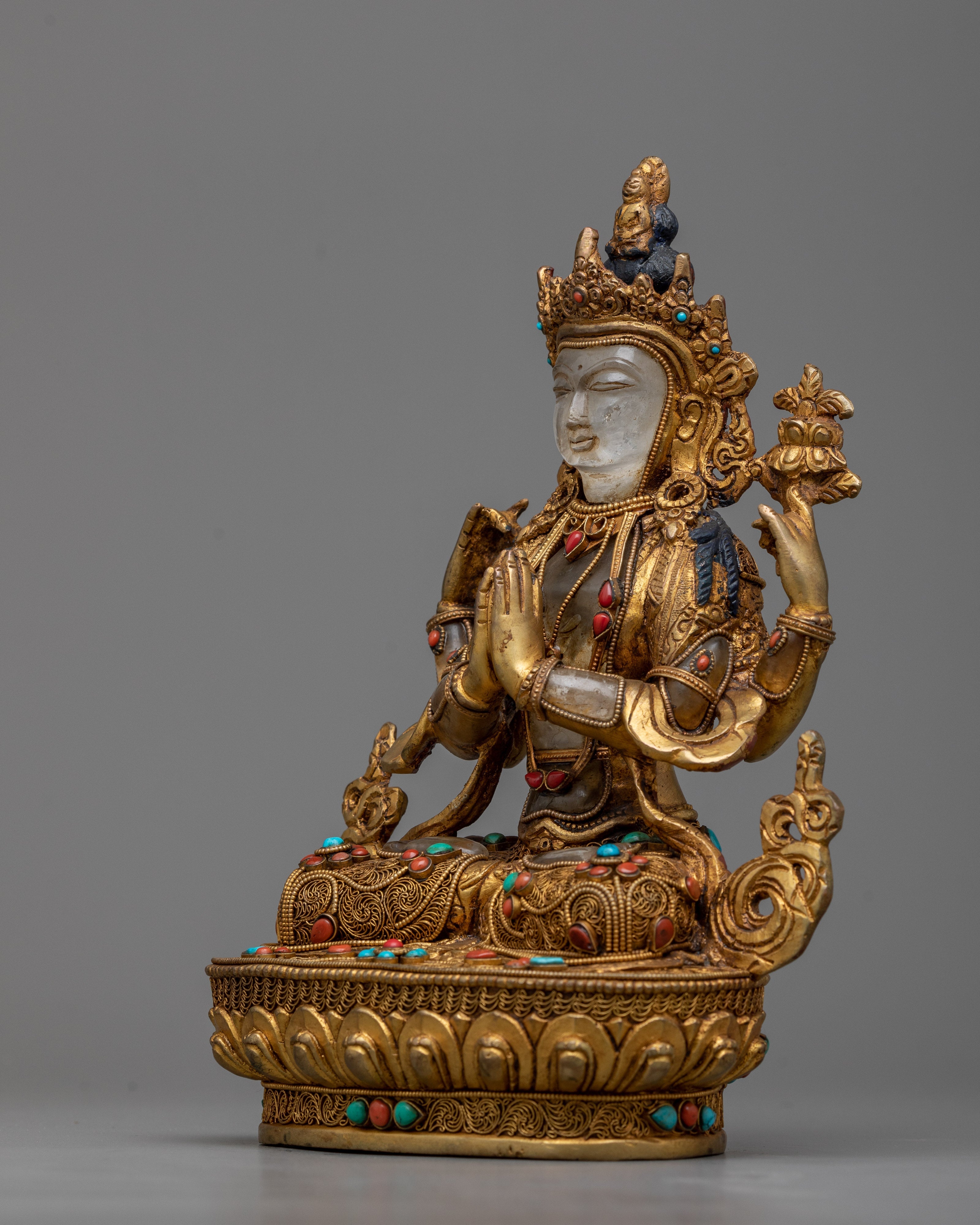 Chenresig Buddha Statue for Meditation | Inspiring Compassionate Presence in Your Space