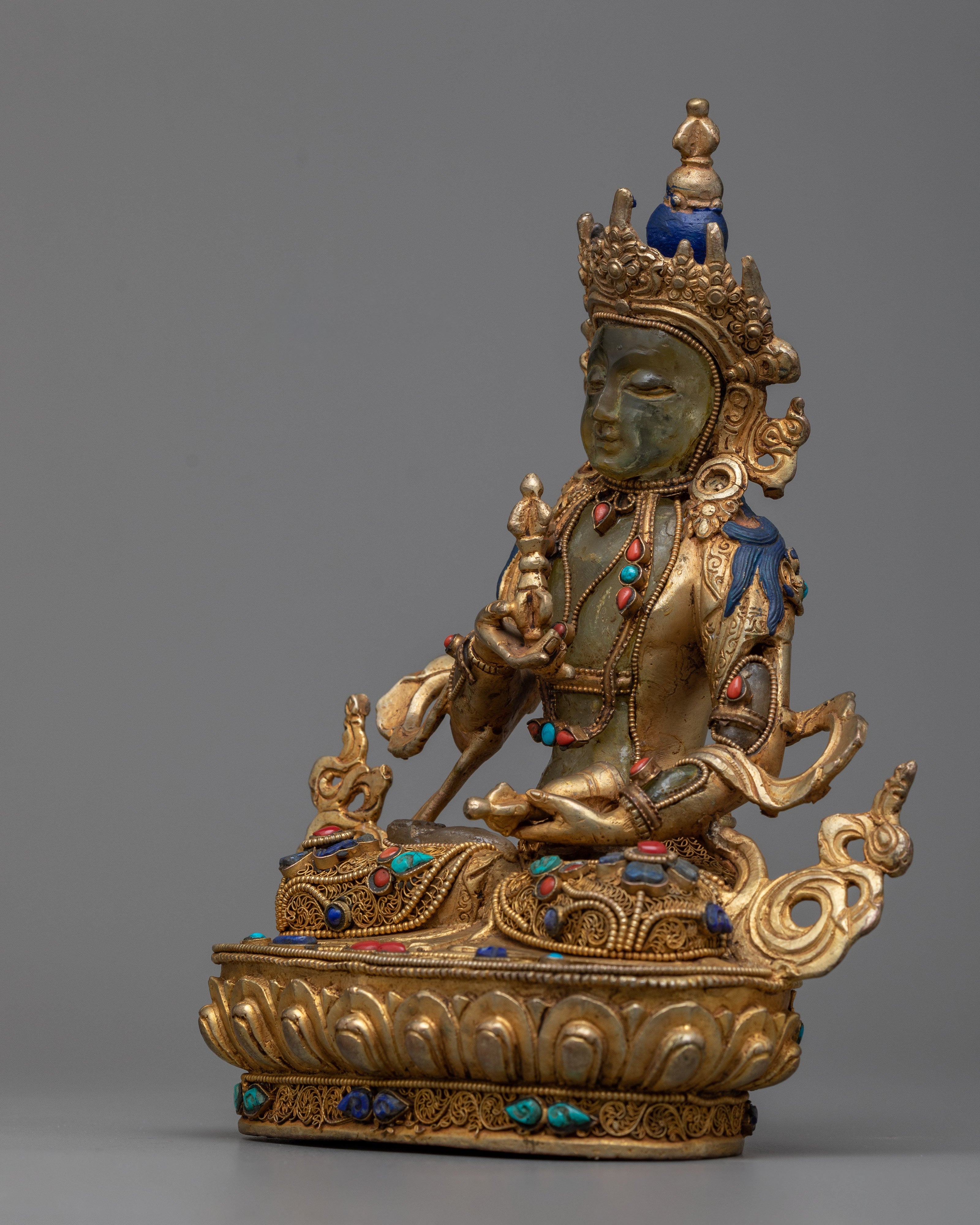 Guru Vajrasattva Statue | Powerful Deity for Purifying Negative Karma