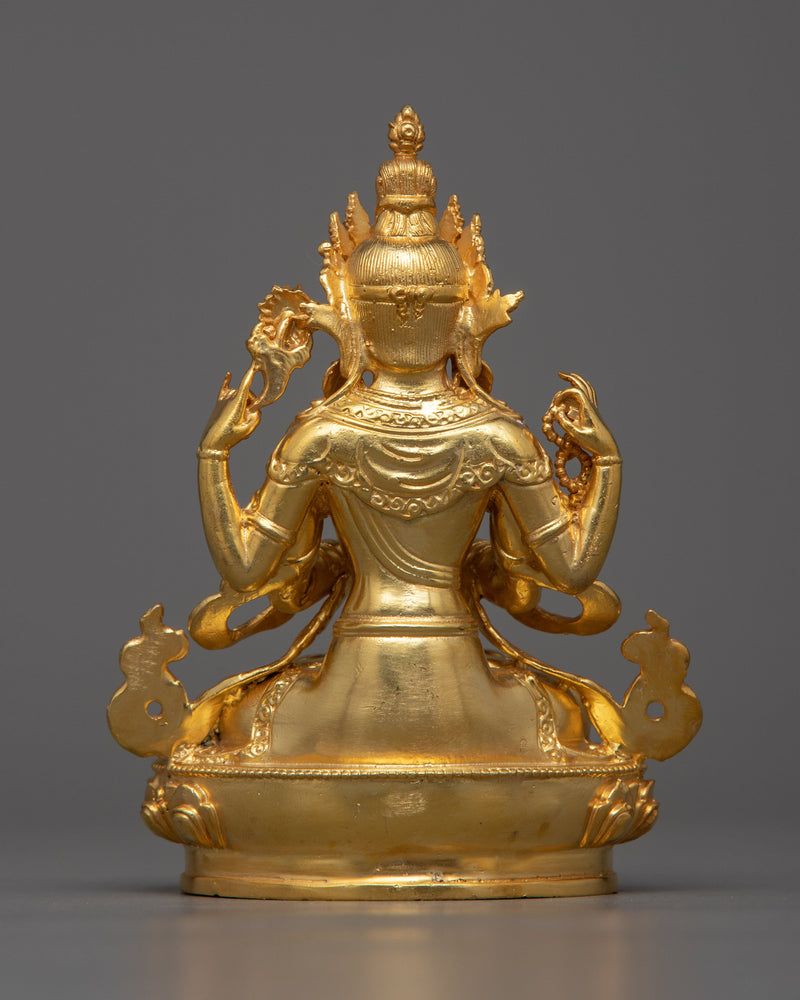Lokesvara Chenrezig Statue | Embody Compassion and Wisdom in Divine Form