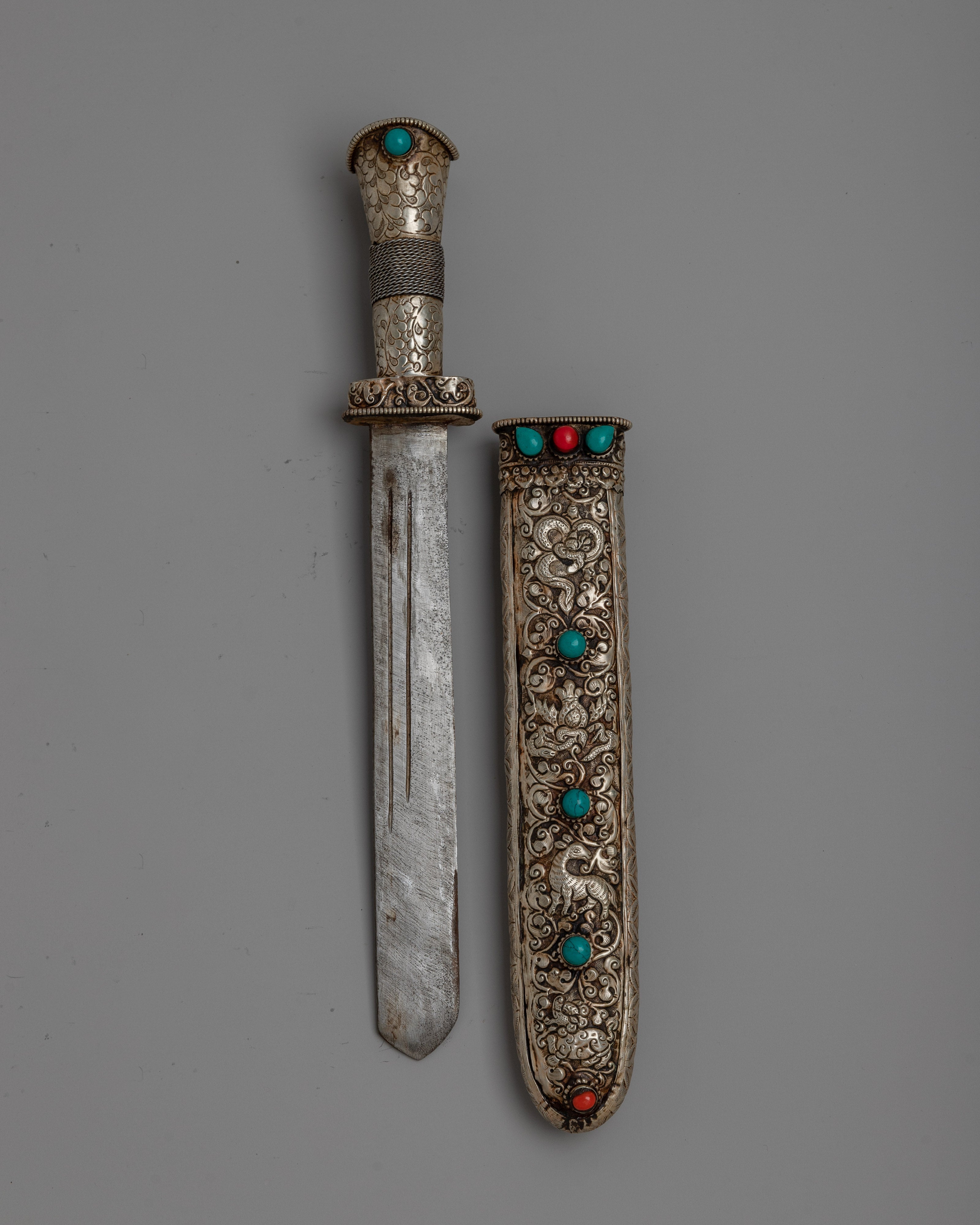 Tibetan Ceremonial Knife | Traditional Buddhist Artifact