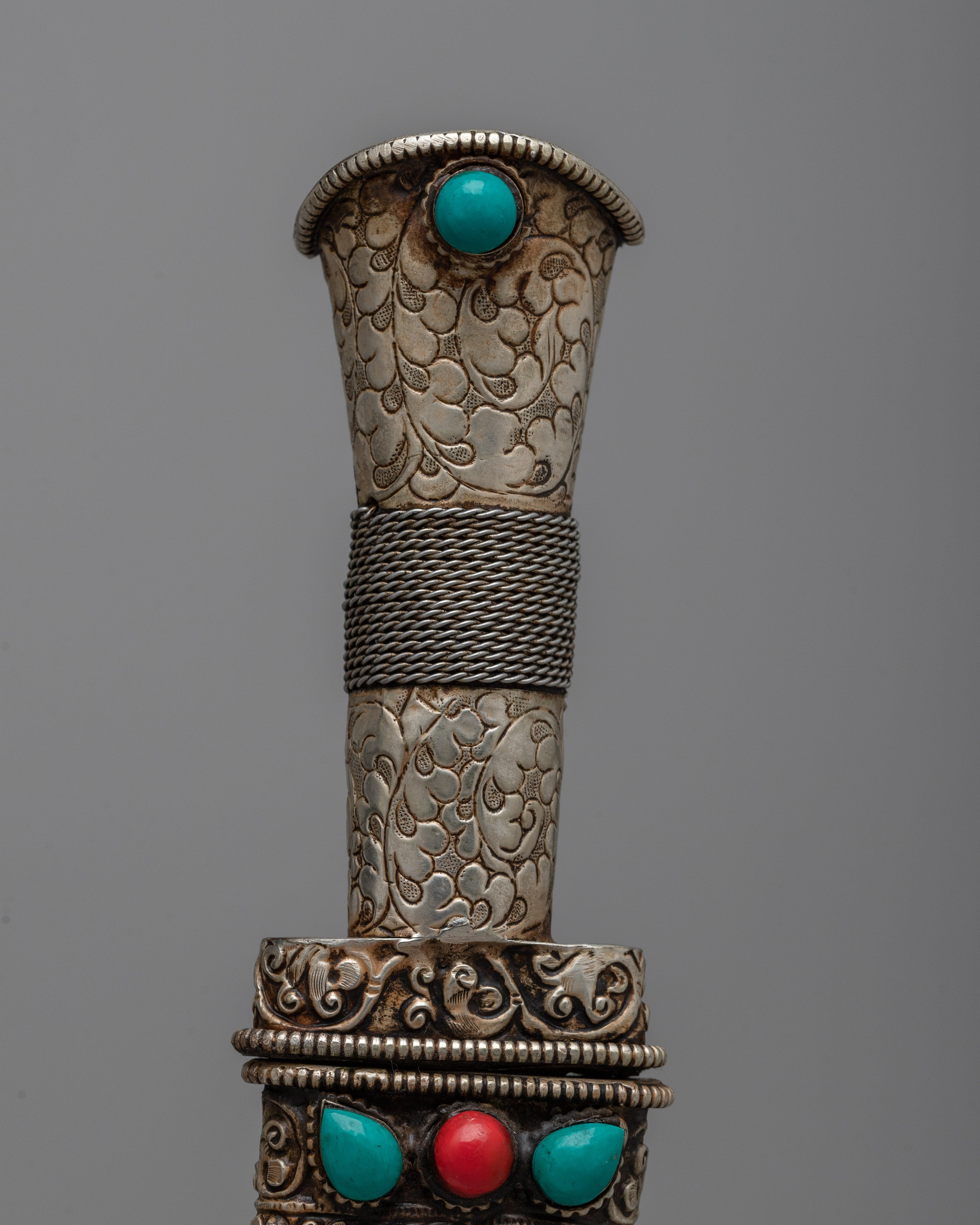 Tibetan Ceremonial Knife | Traditional Buddhist Artifact