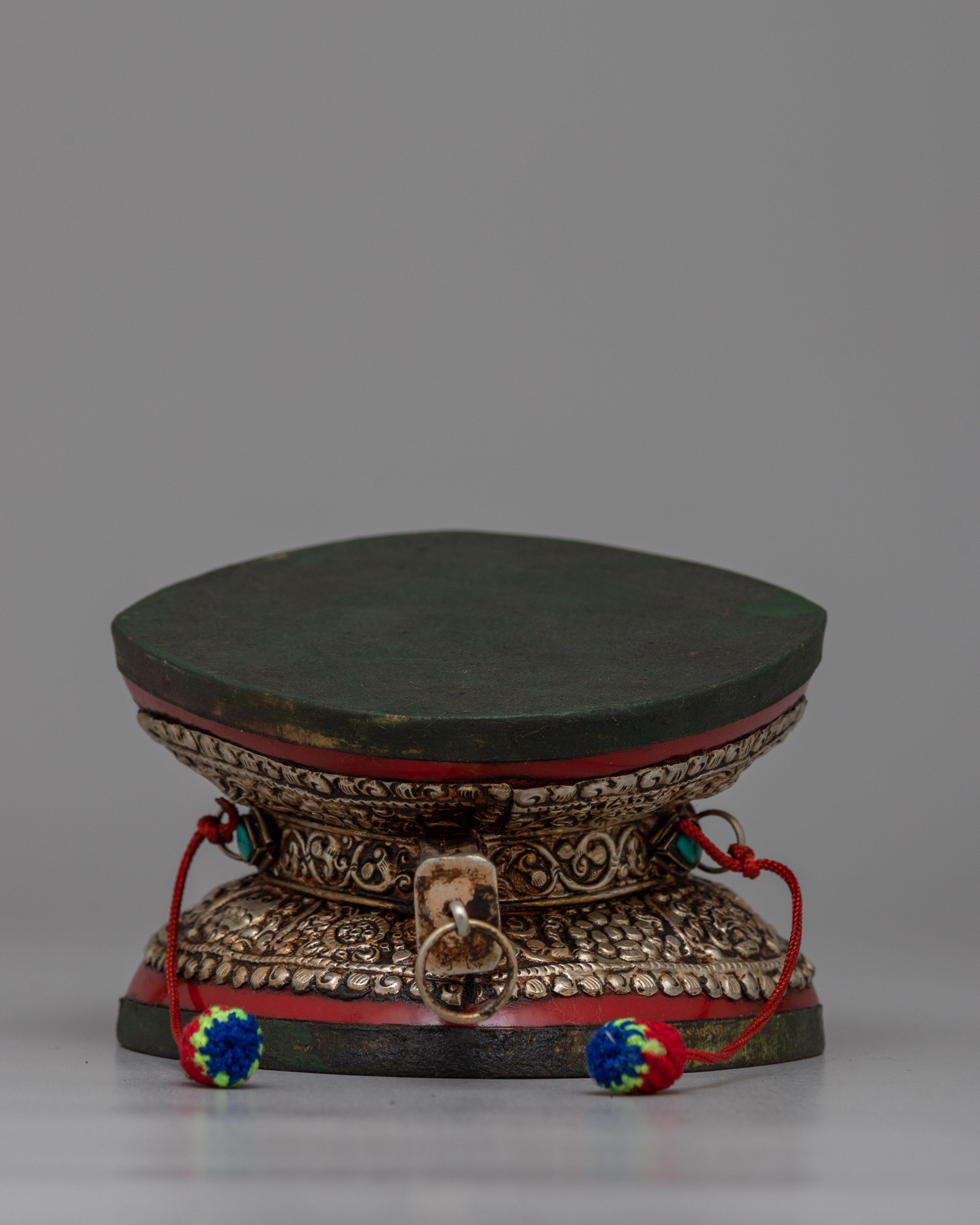 Chod Damaru Drum | Ritual Instrument for Buddhist Ceremonies