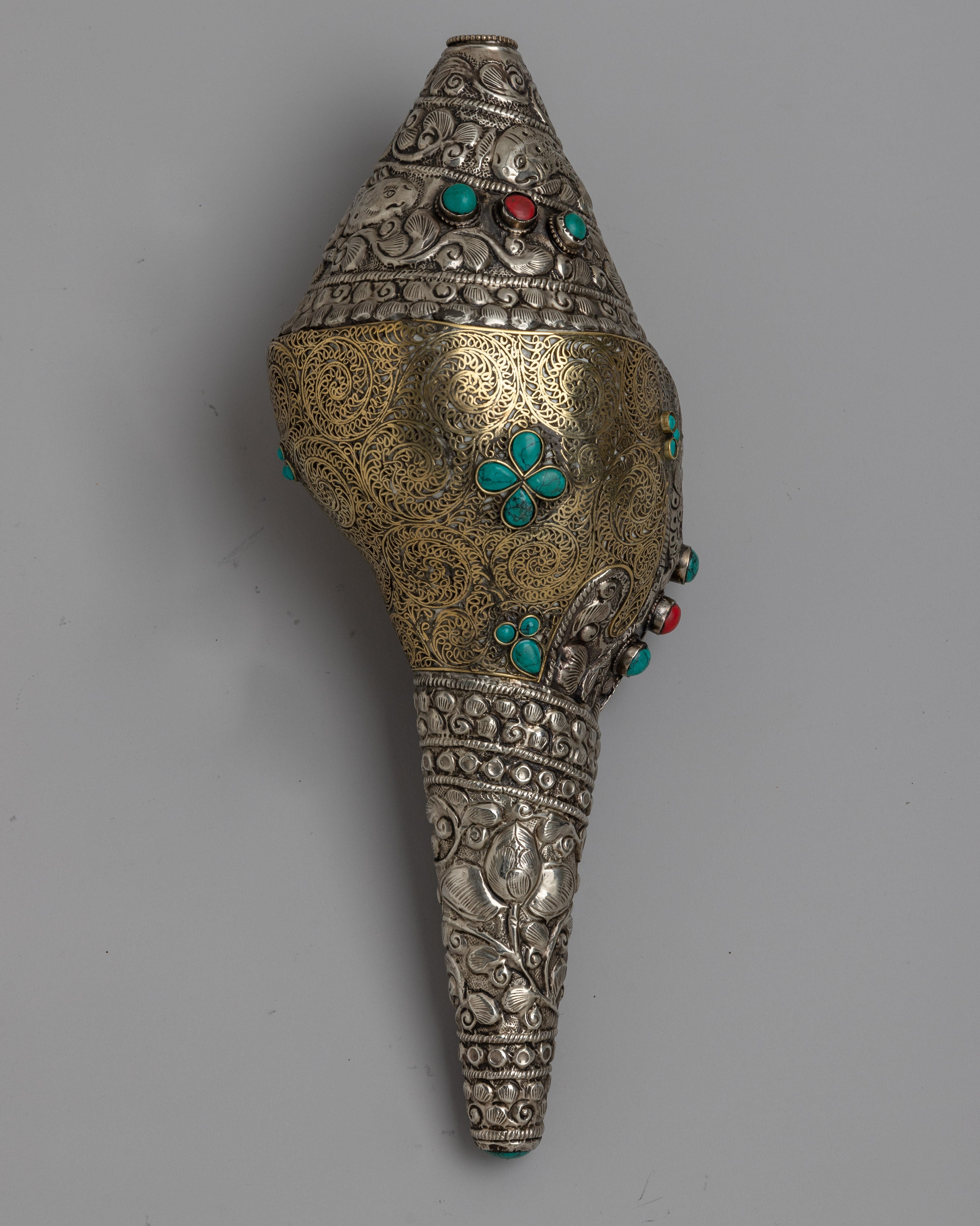 Conch Shell Horn | Traditional Tibetan Buddhist Sound Instrument