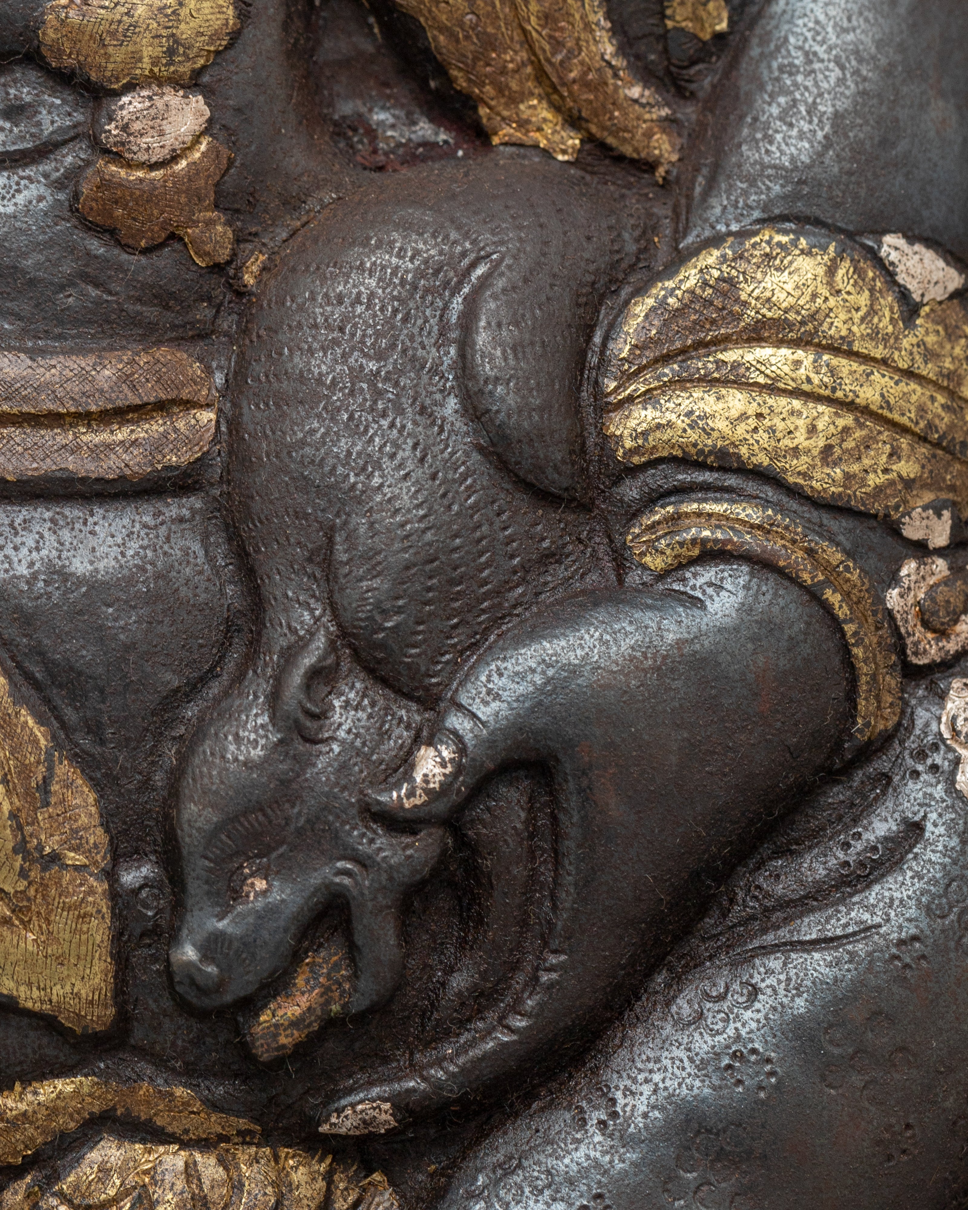 Metal Wall Hanging of Namtoshe | Tibetan Buddhist Prosperity Art