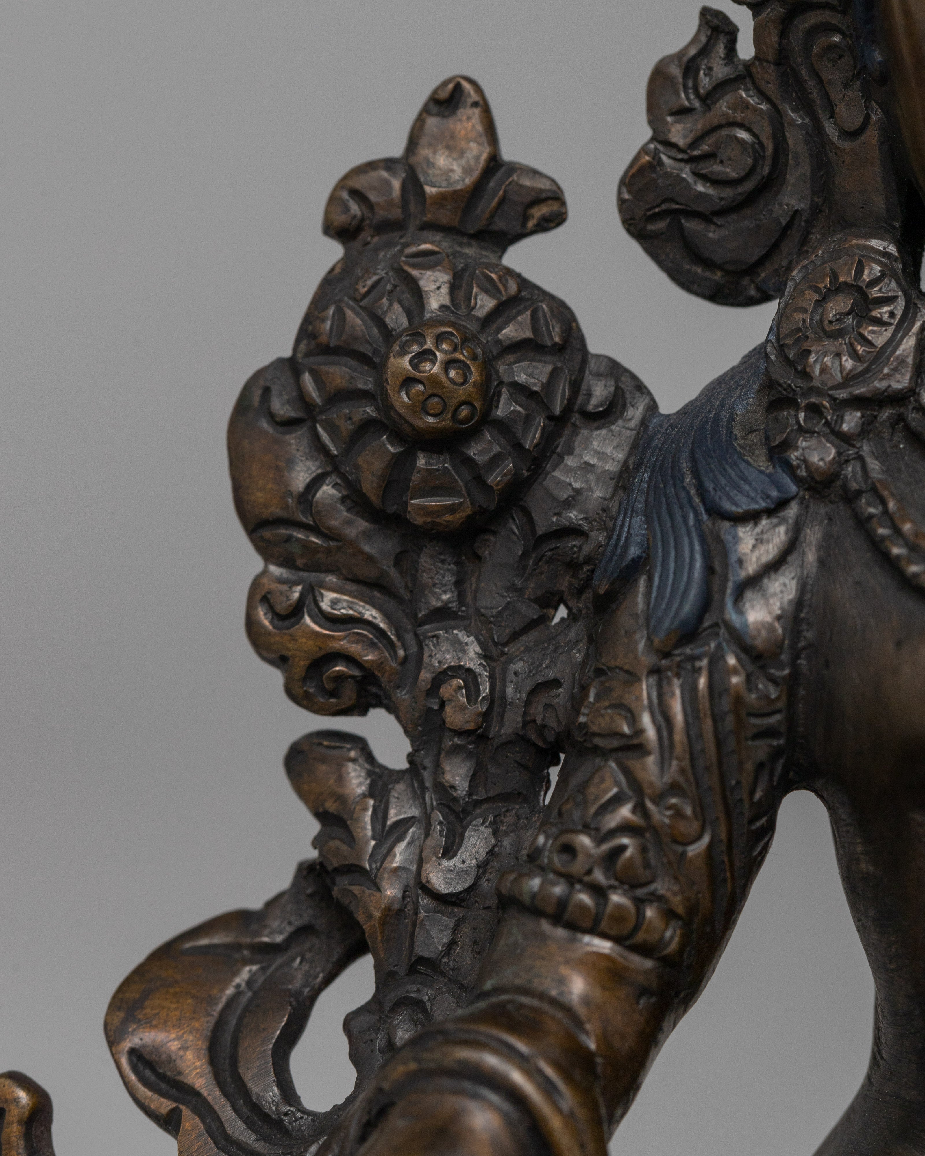 Green Tara Oxidized Statue | Exquisite Symbol of Compassion