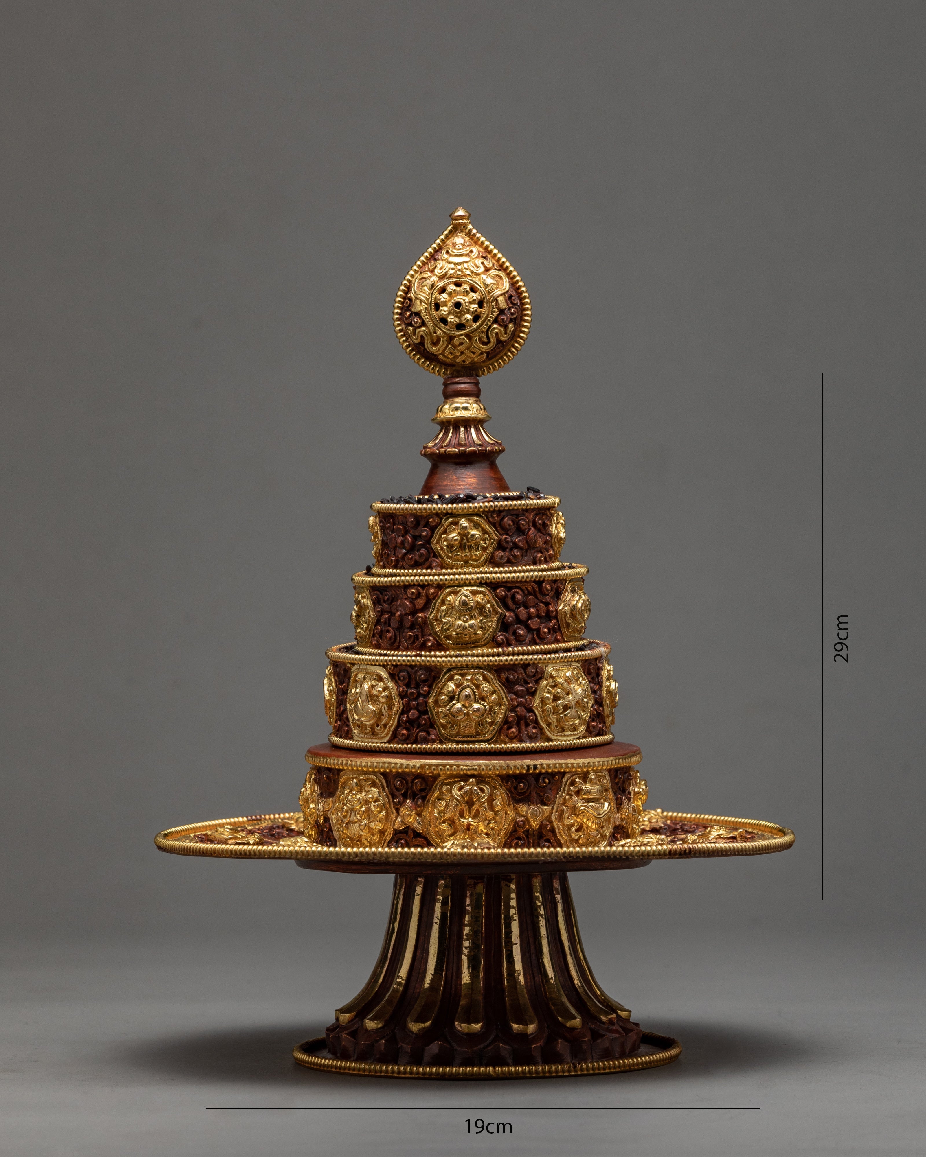 Vintage Mandala Set | Buddhist Ritual Items | Mandala Offering Set