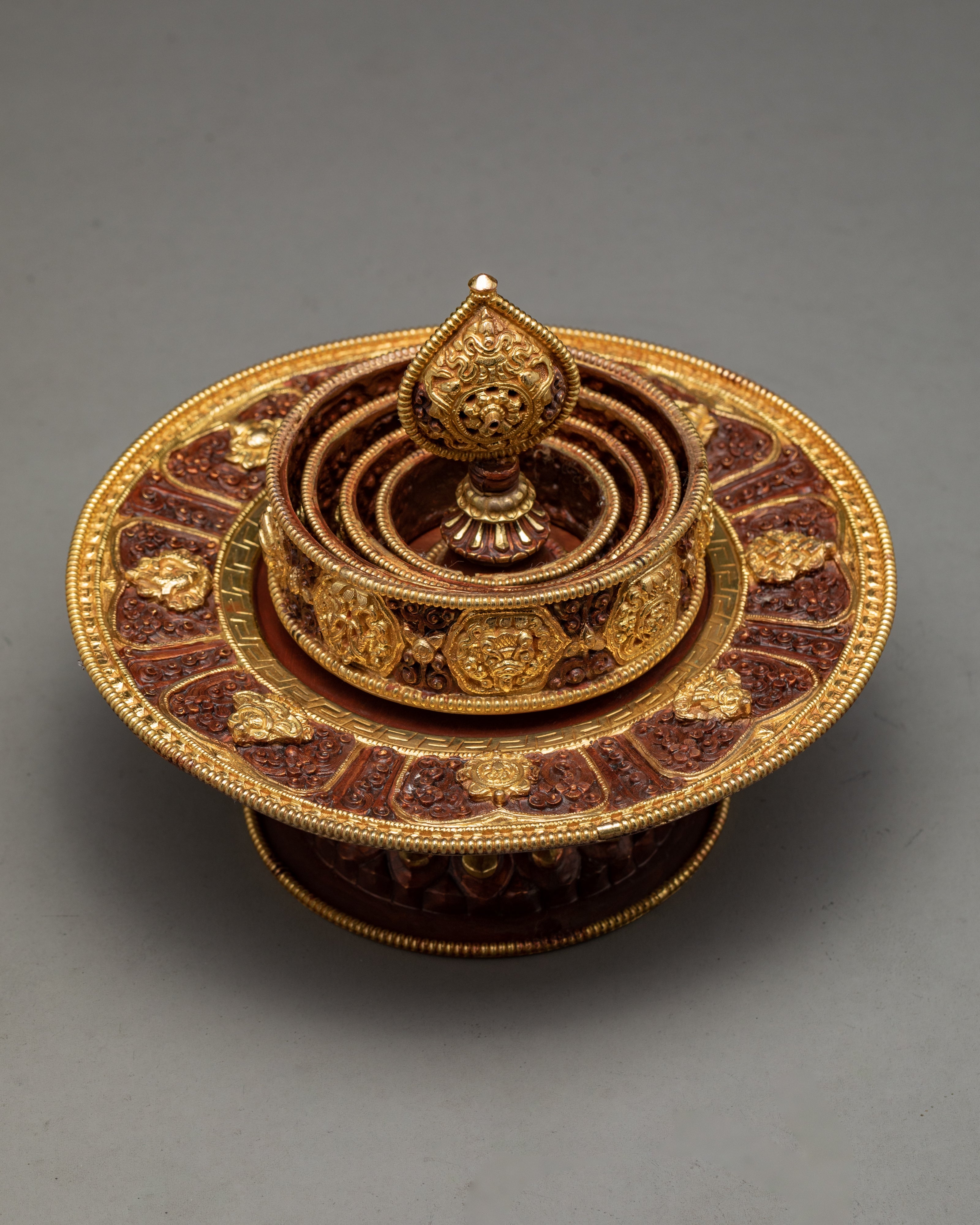 Vintage Mandala Set | Buddhist Ritual Items | Mandala Offering Set