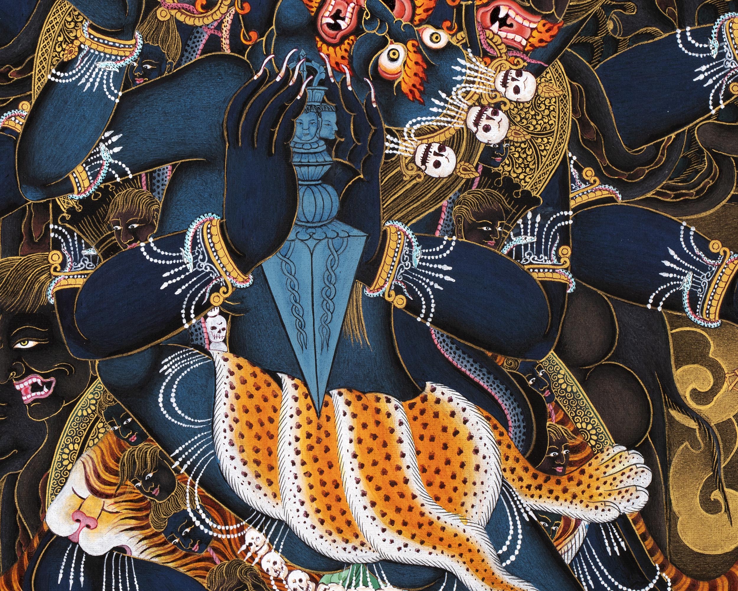 Vajrakilaya Thangka | Tibetan Yidam Art