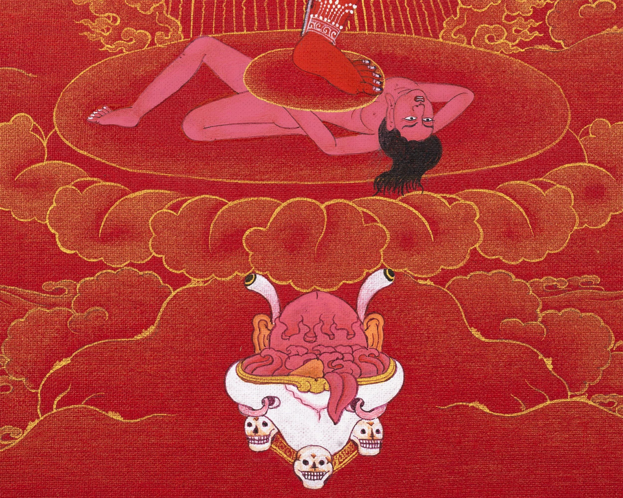 Vajravarahi | Dorje Phagmo Thangka | Tibetan Thangka