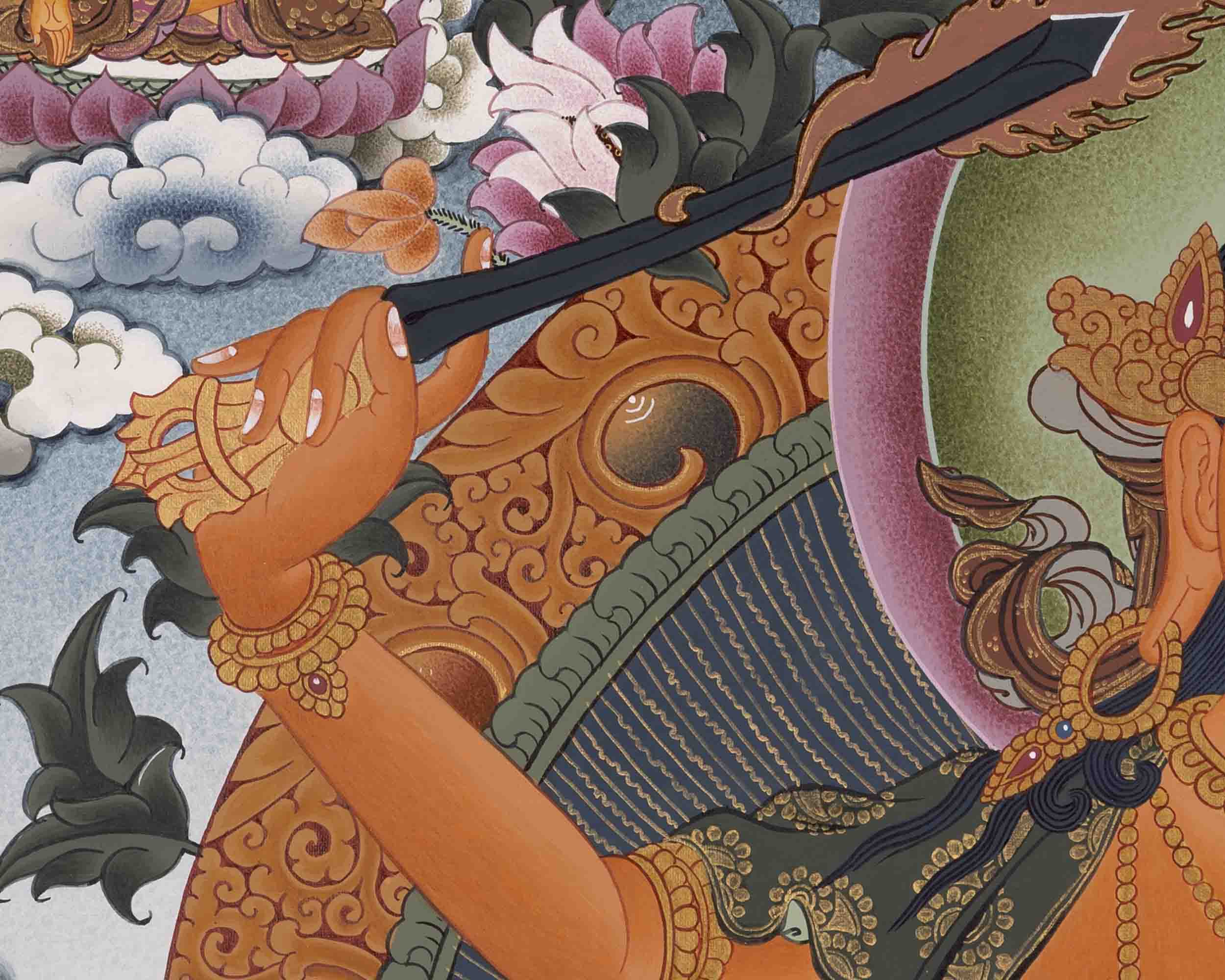 Bodhisattva Manjushree Thangka | Art Painting