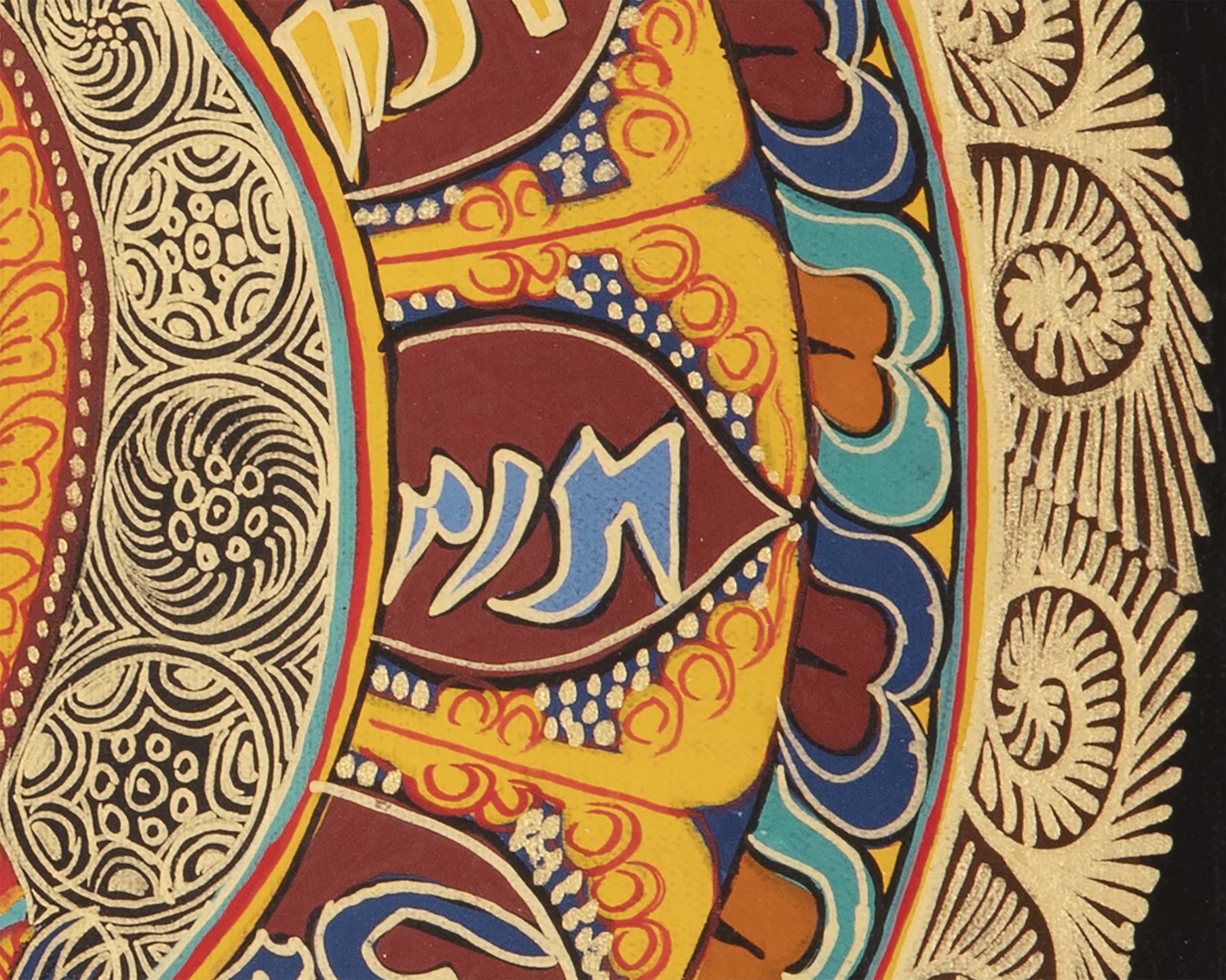 Mantra Mandala Thangka | Wall Hanging