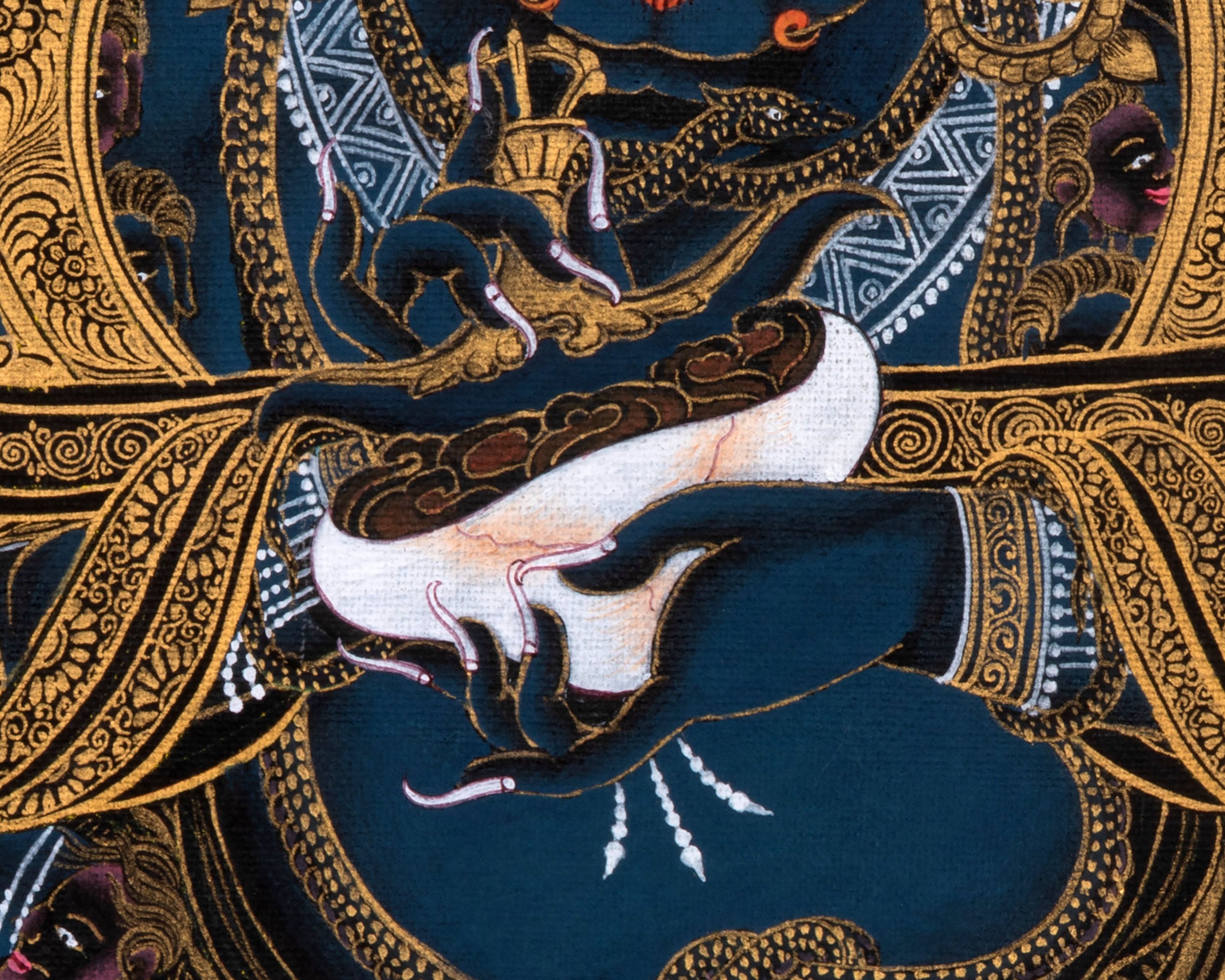 Sakya Mahakala | Protector Deity Thangka