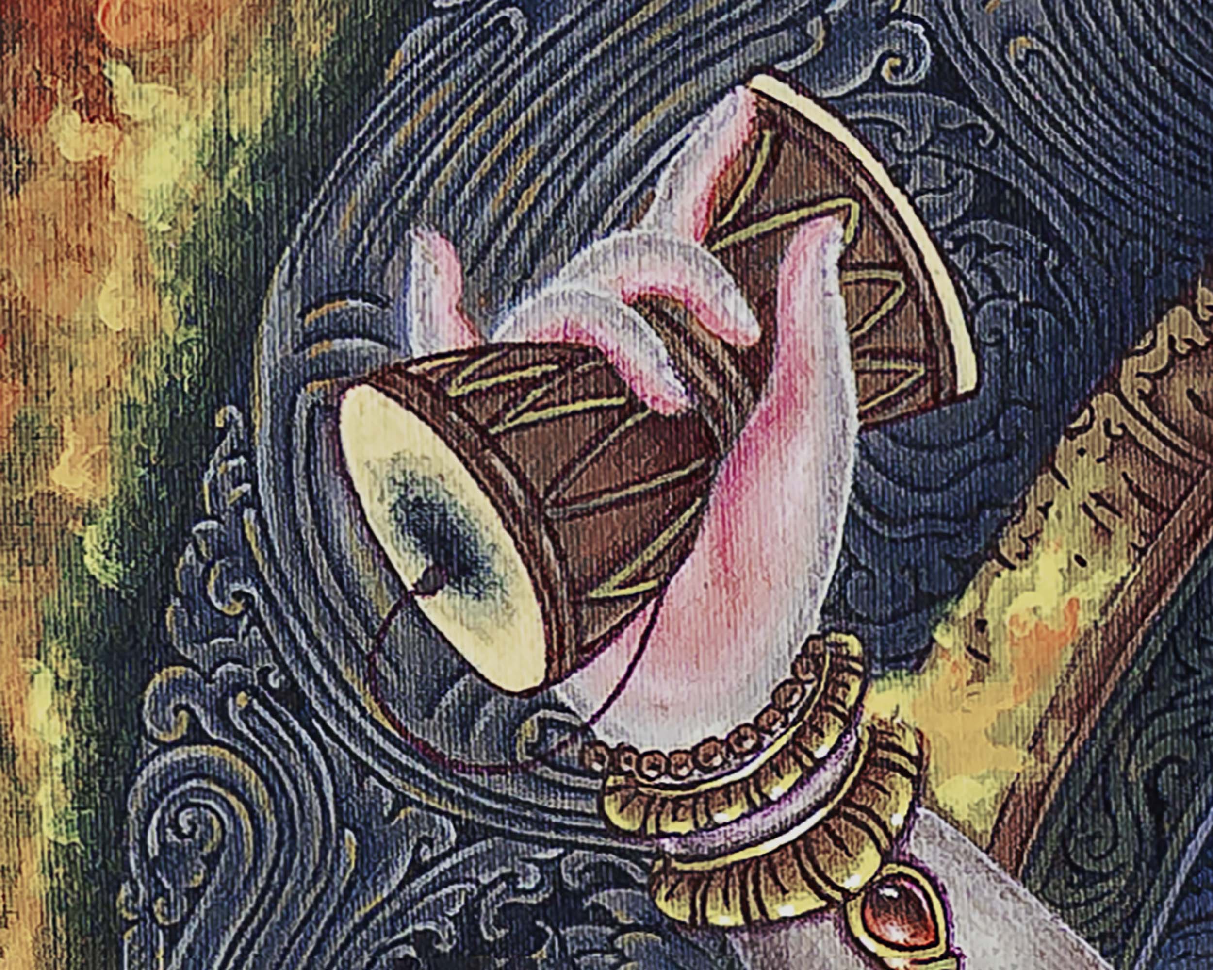 Dancing Shiva Thangka Print | Wall Hanging Of Shivalingam | Gift Ideas