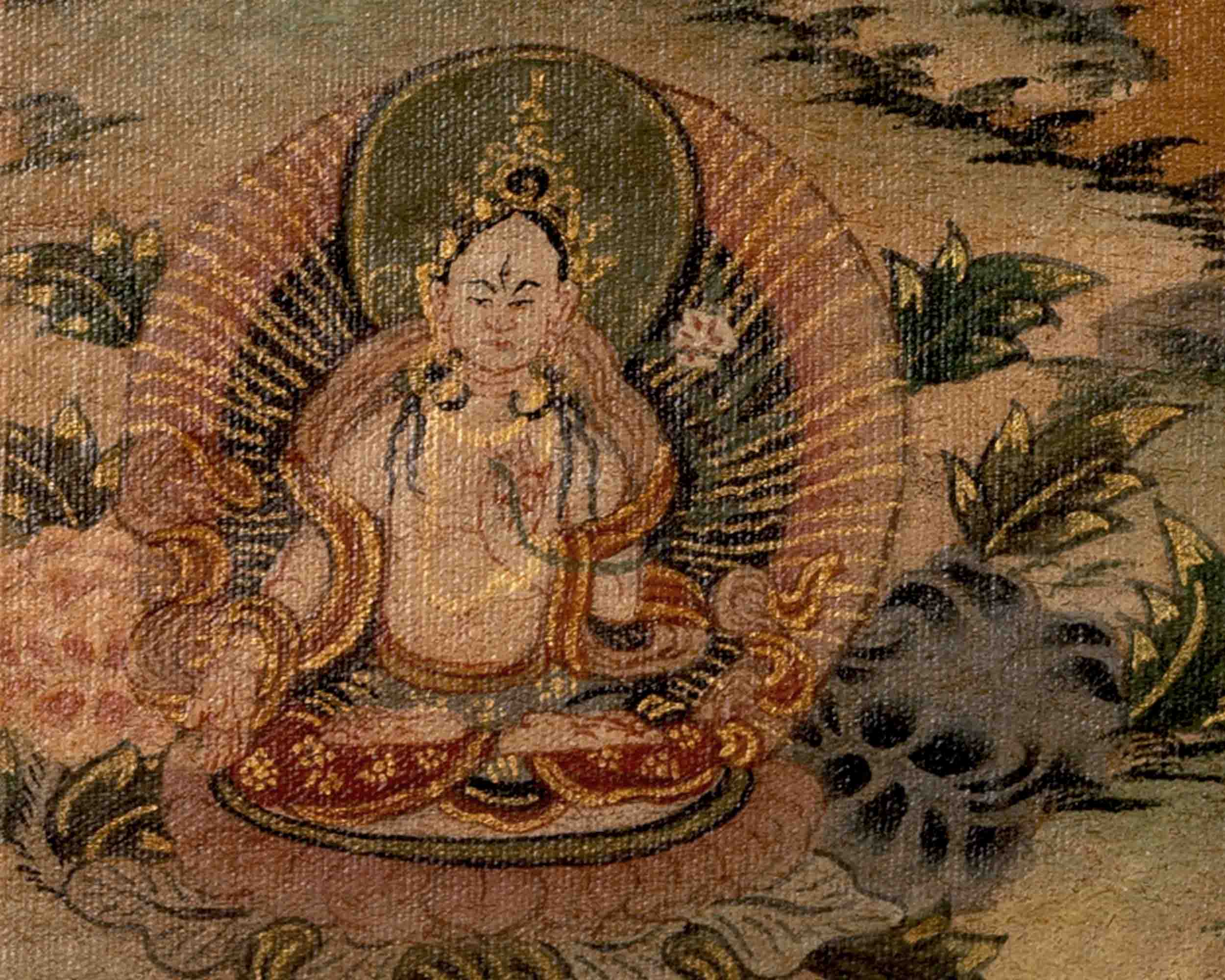 Buddhist Shakyamuni Buddha Thangka | Wall Hanging