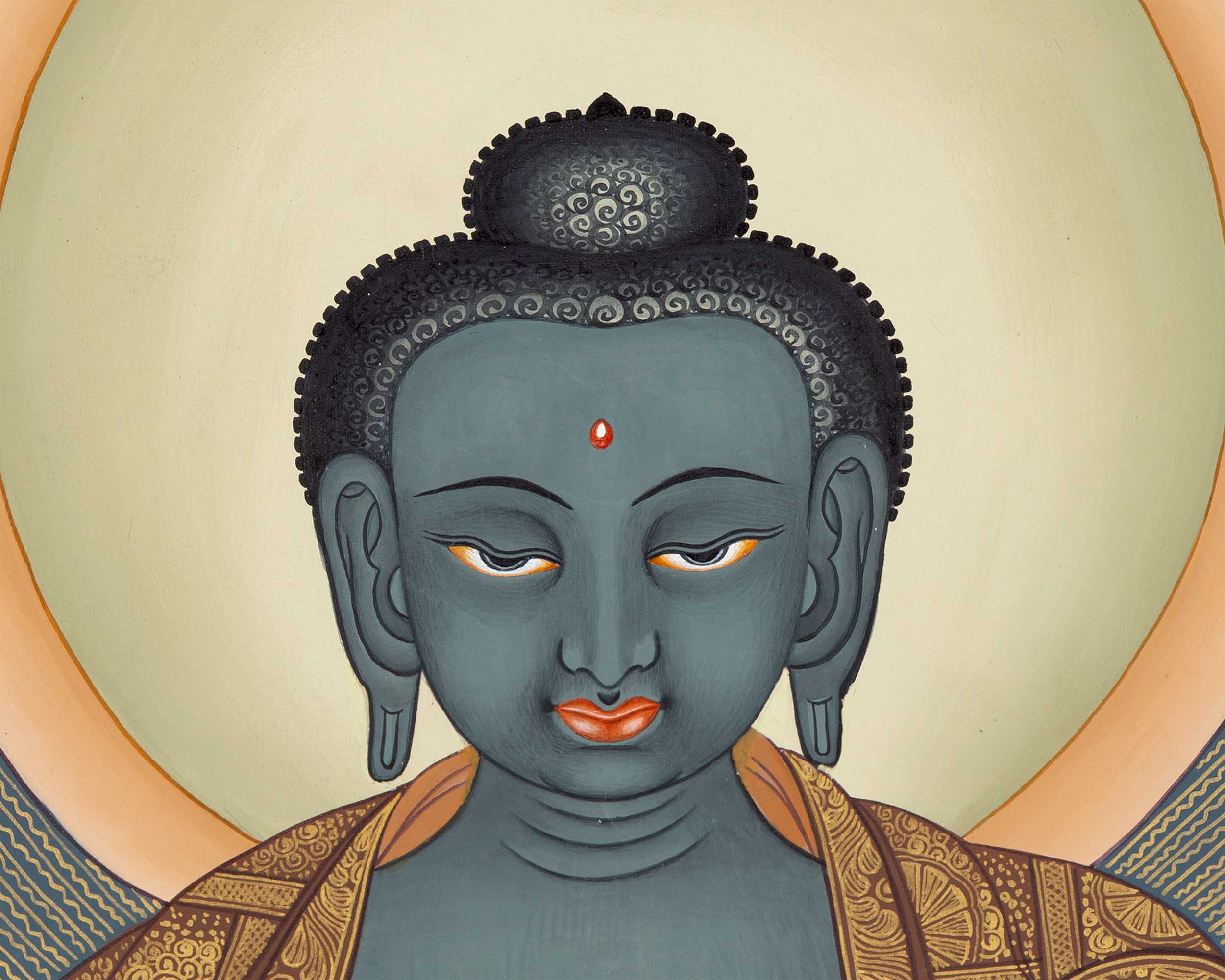 Gold Medicine Buddha | Sacred Healing Buddha