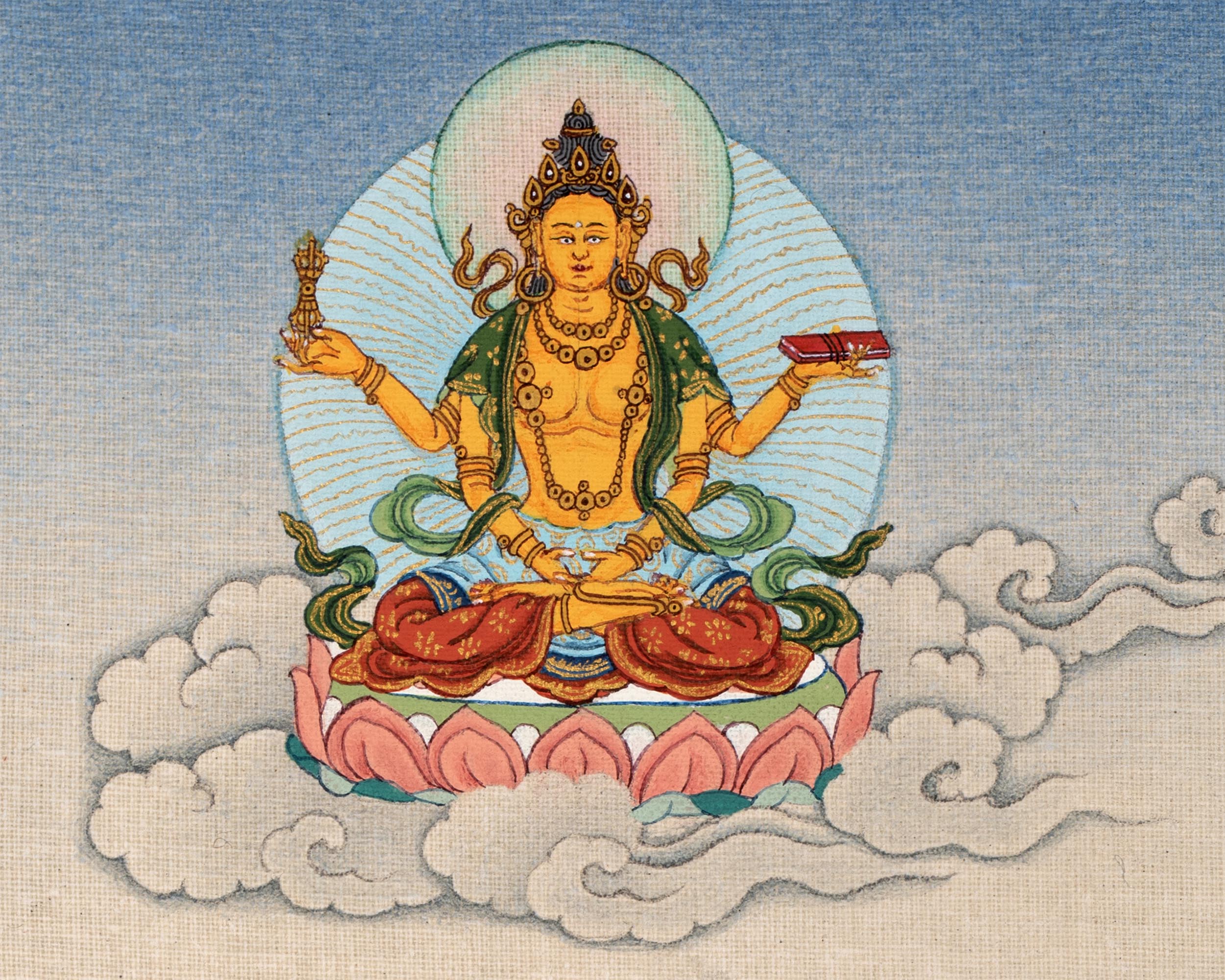 Machig Labdron Thangka | The Yogini Of Tibet | Dakini Of Chod