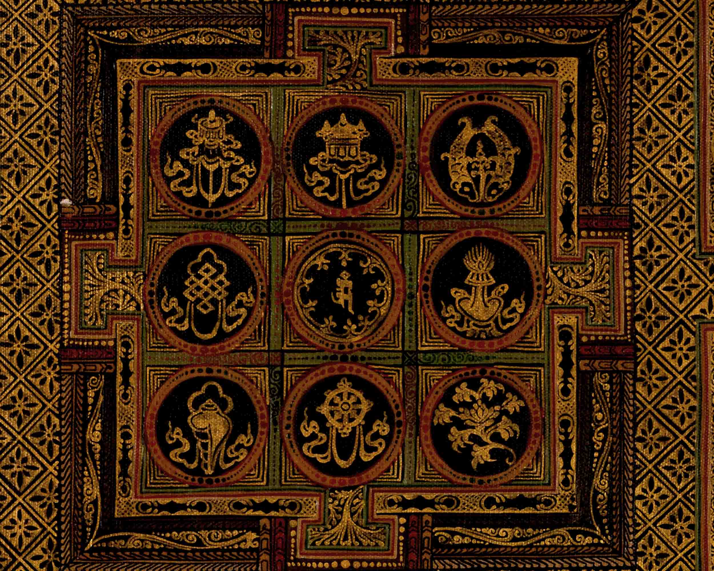 Buddhist Mandala Thangka | Religious Tibetan Art | Wall Decors