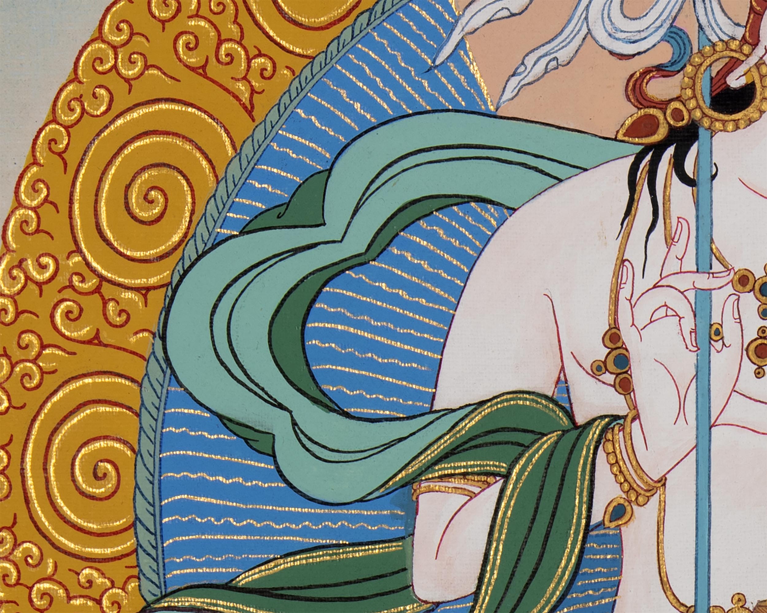 Dakini Mandarva | Guru Padmasambhava Consort | Thangka Art