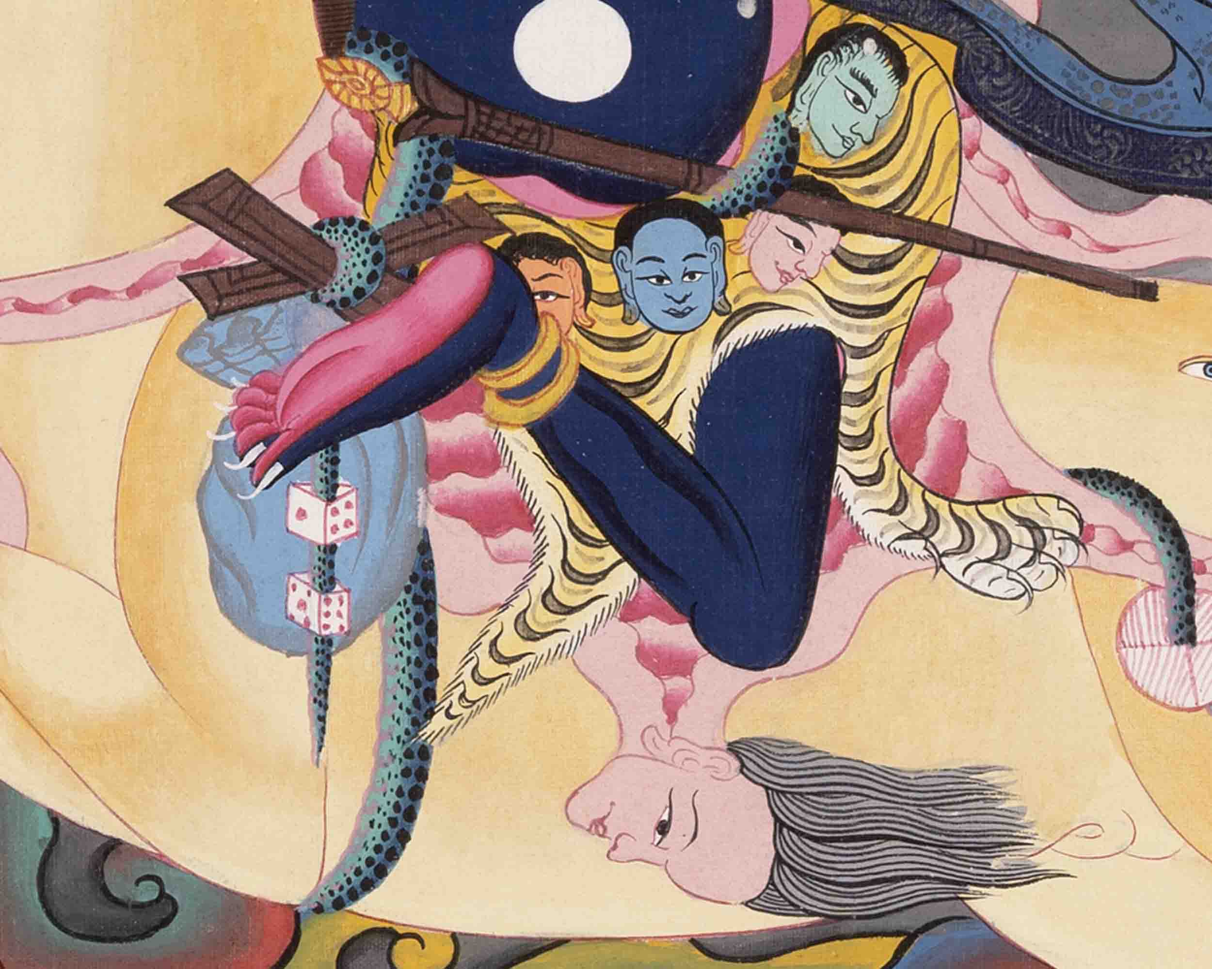 Palden Lhamo | Masterpiece Quality Thangka | Buddhist Art