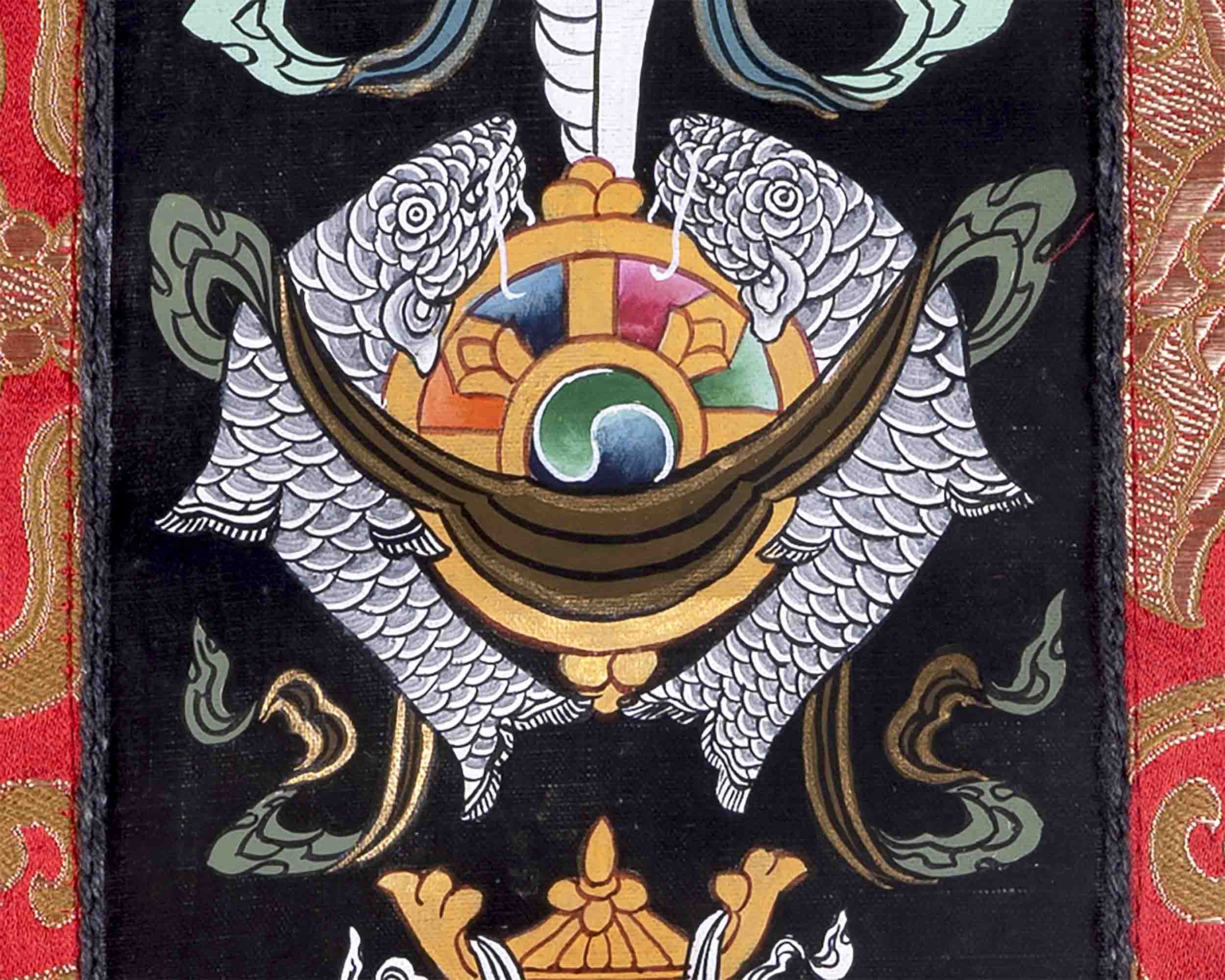 Kalachakra Mantra Thangka | Wall Hanging