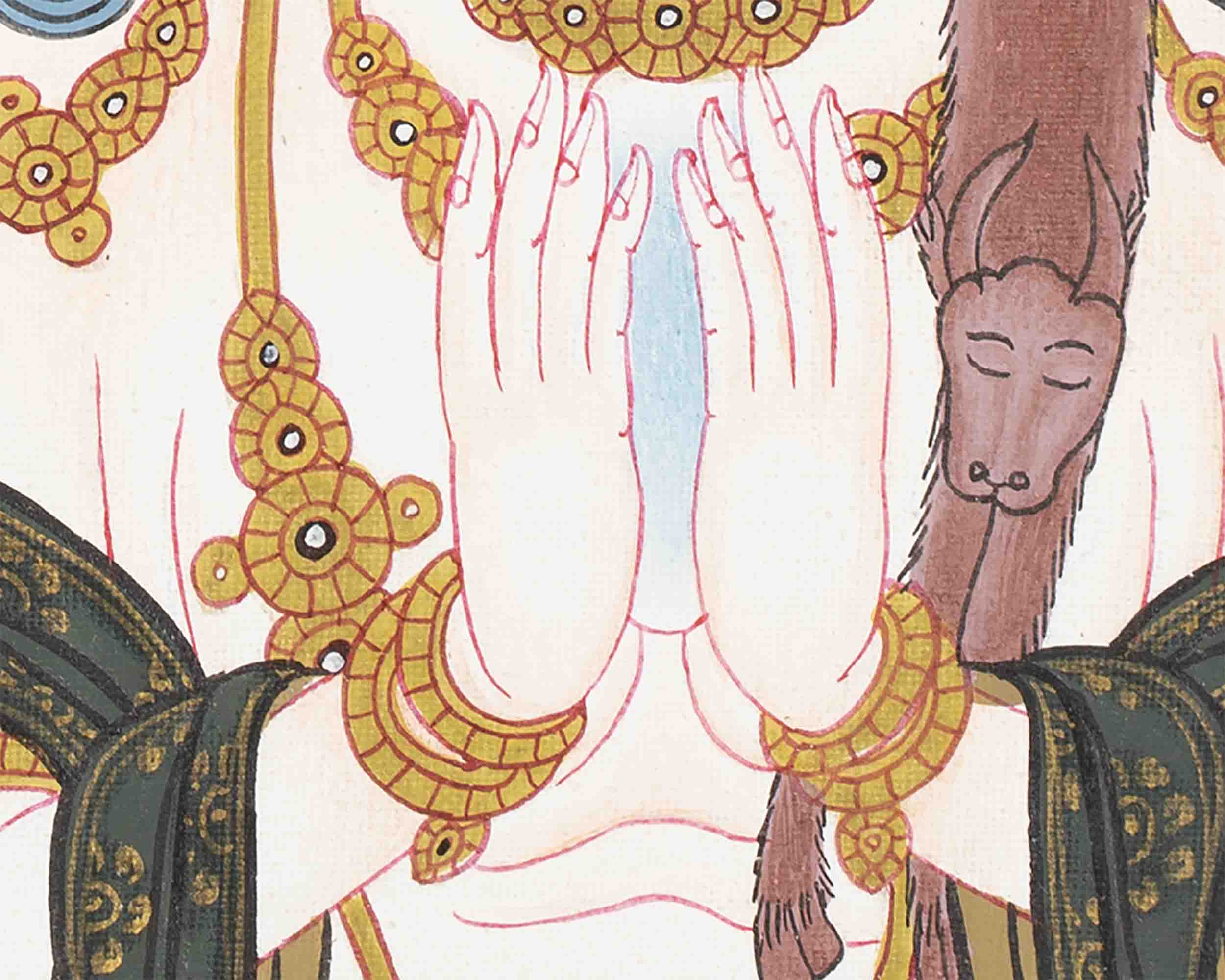 Tibetan 1000 Armed Avalokiteshvara | Thangka Art | Wall Decors