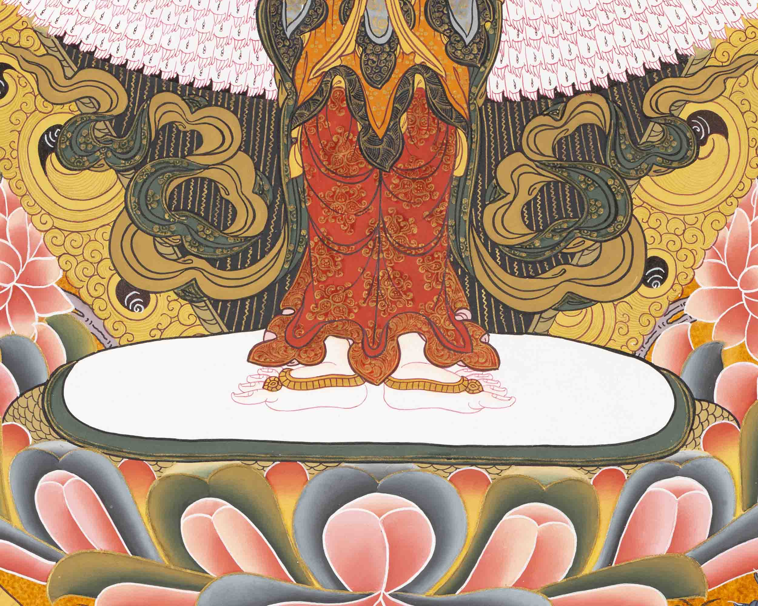 1000 Armed Avalokiteshvara | Wall Decors | Traditional Tibetan Thangka