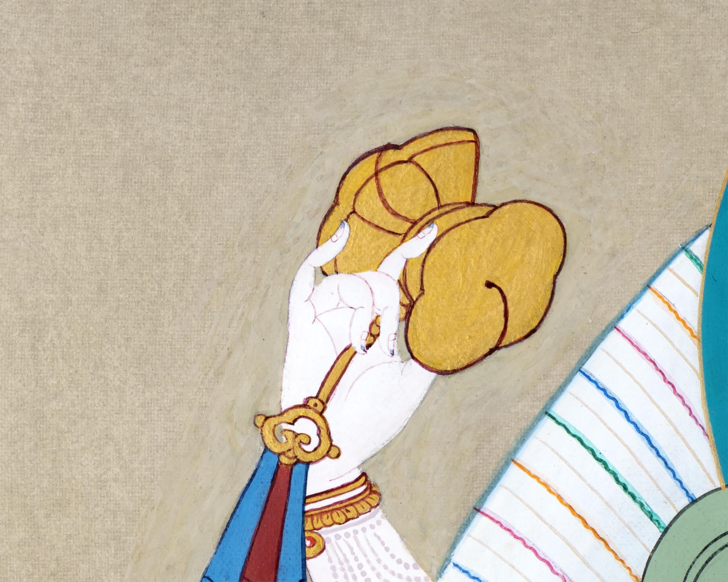 Machig Labdron Chod | Buddhist Painting Thangka | Yogini