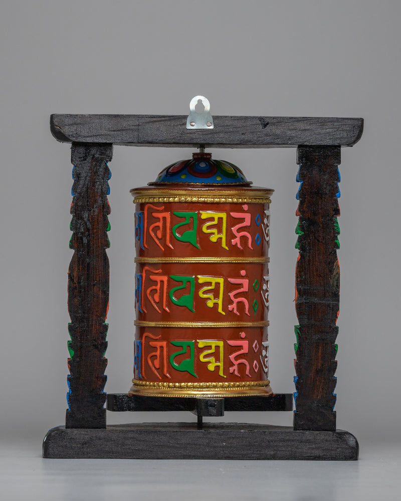 Tibetan Buddhist Prayer Wheel | Buddhist Meditation Spinner