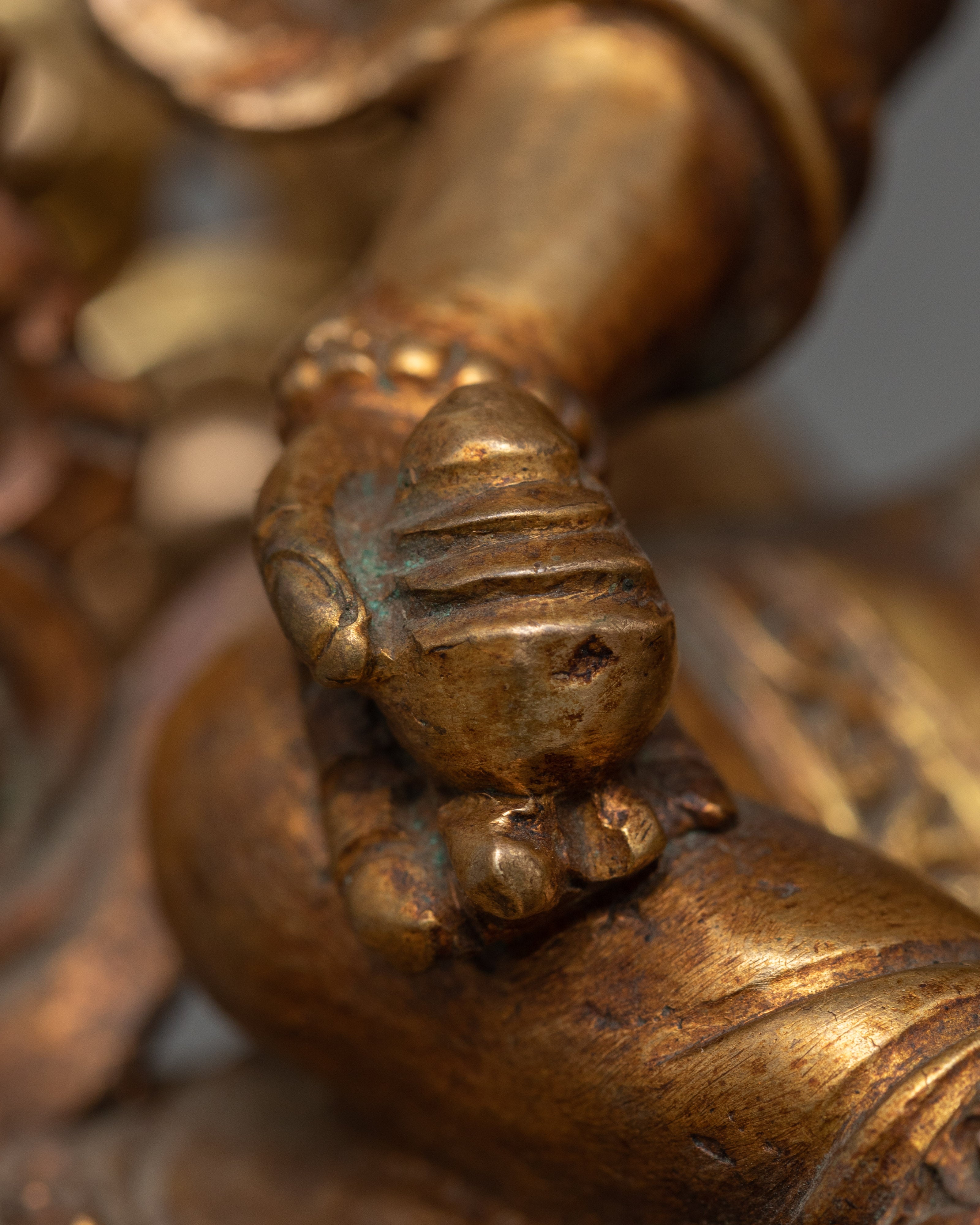 Dzambhala Wealth Buddha Statue | Traditional Nepalese Art