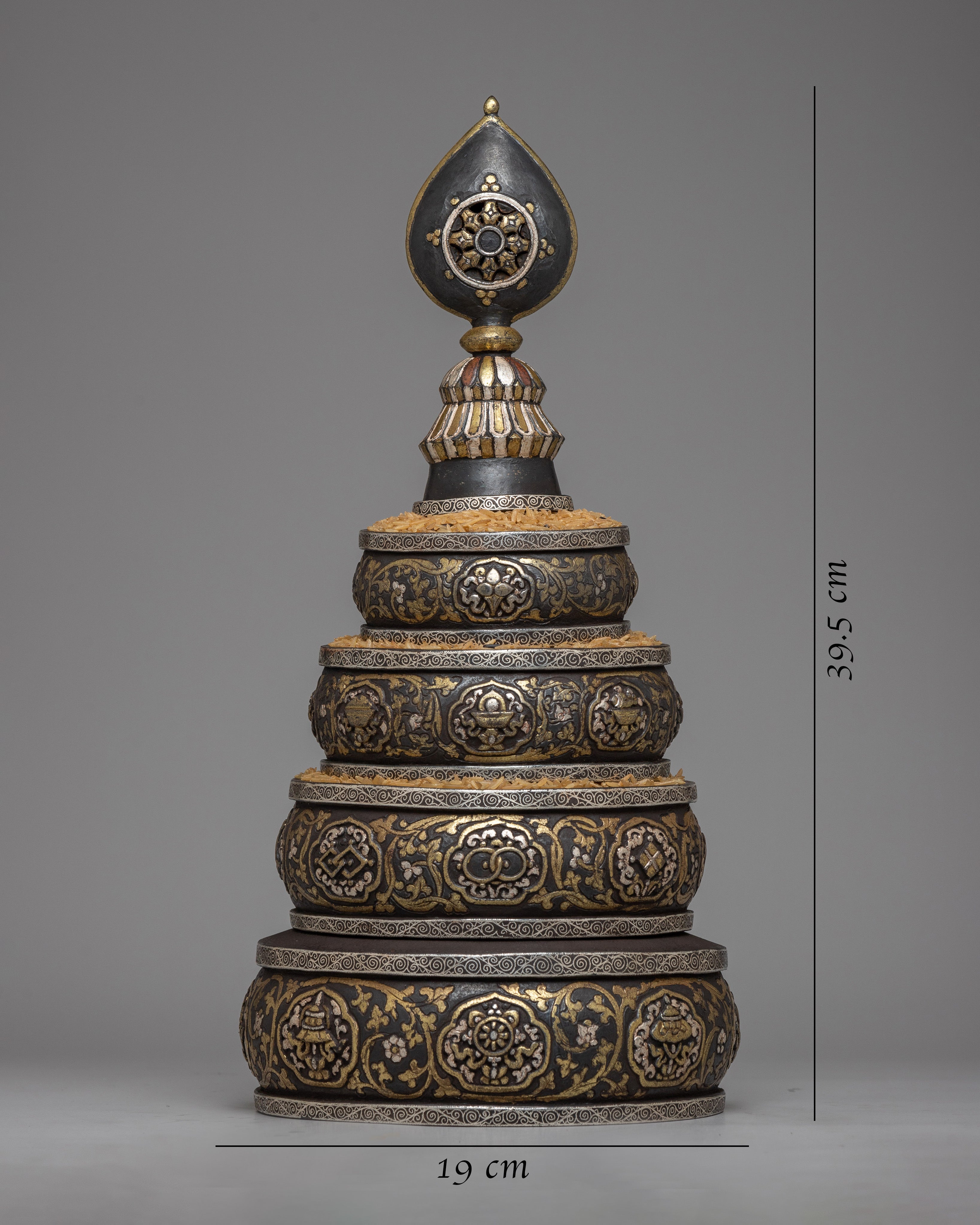 Iron Offering Mandala Set | Perfect for Zen and Dharma Practices