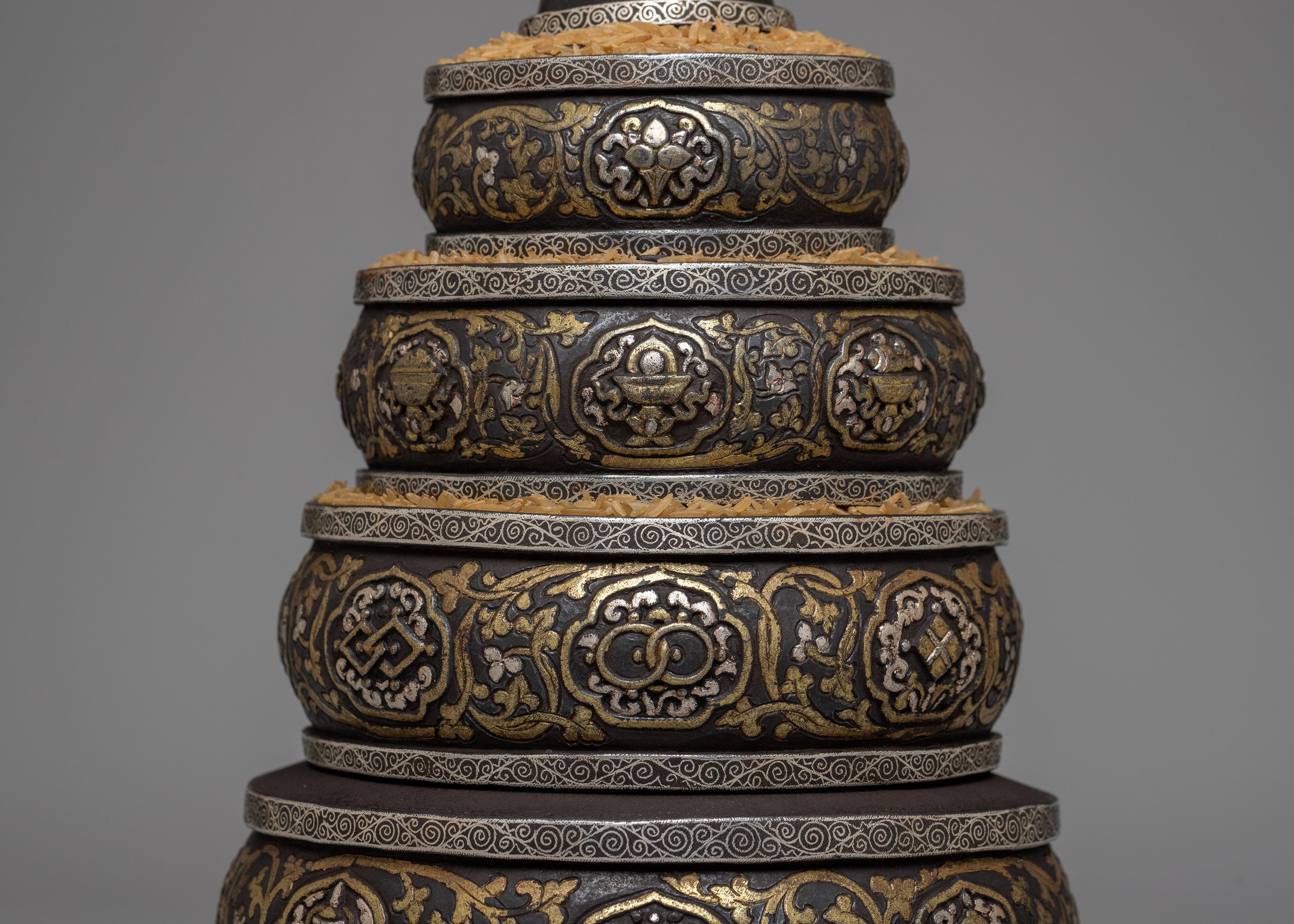 Iron Offering Mandala Set | Perfect for Zen and Dharma Practices