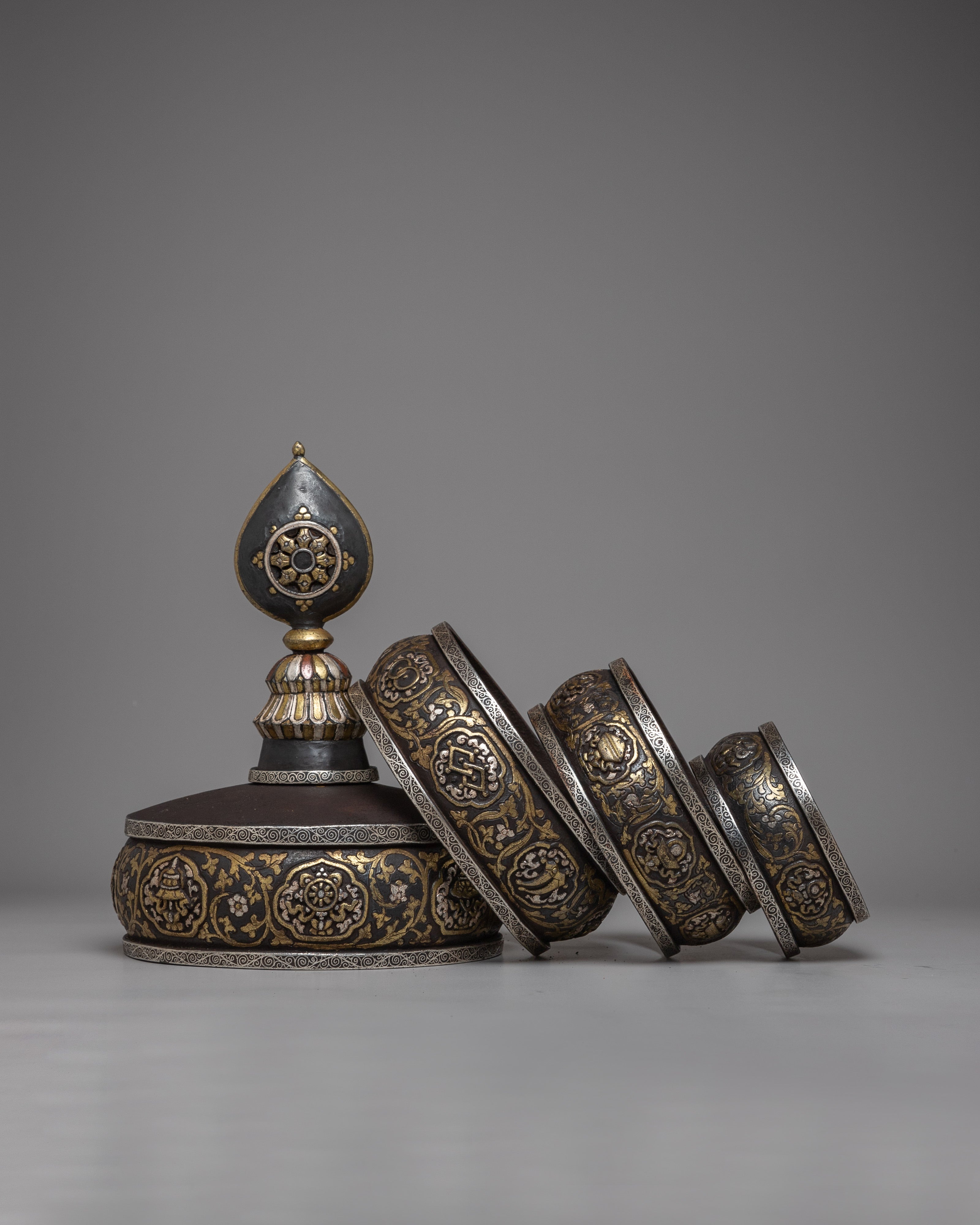 Iron Offering Mandala Set | Perfect for Zen and Dharma Practices