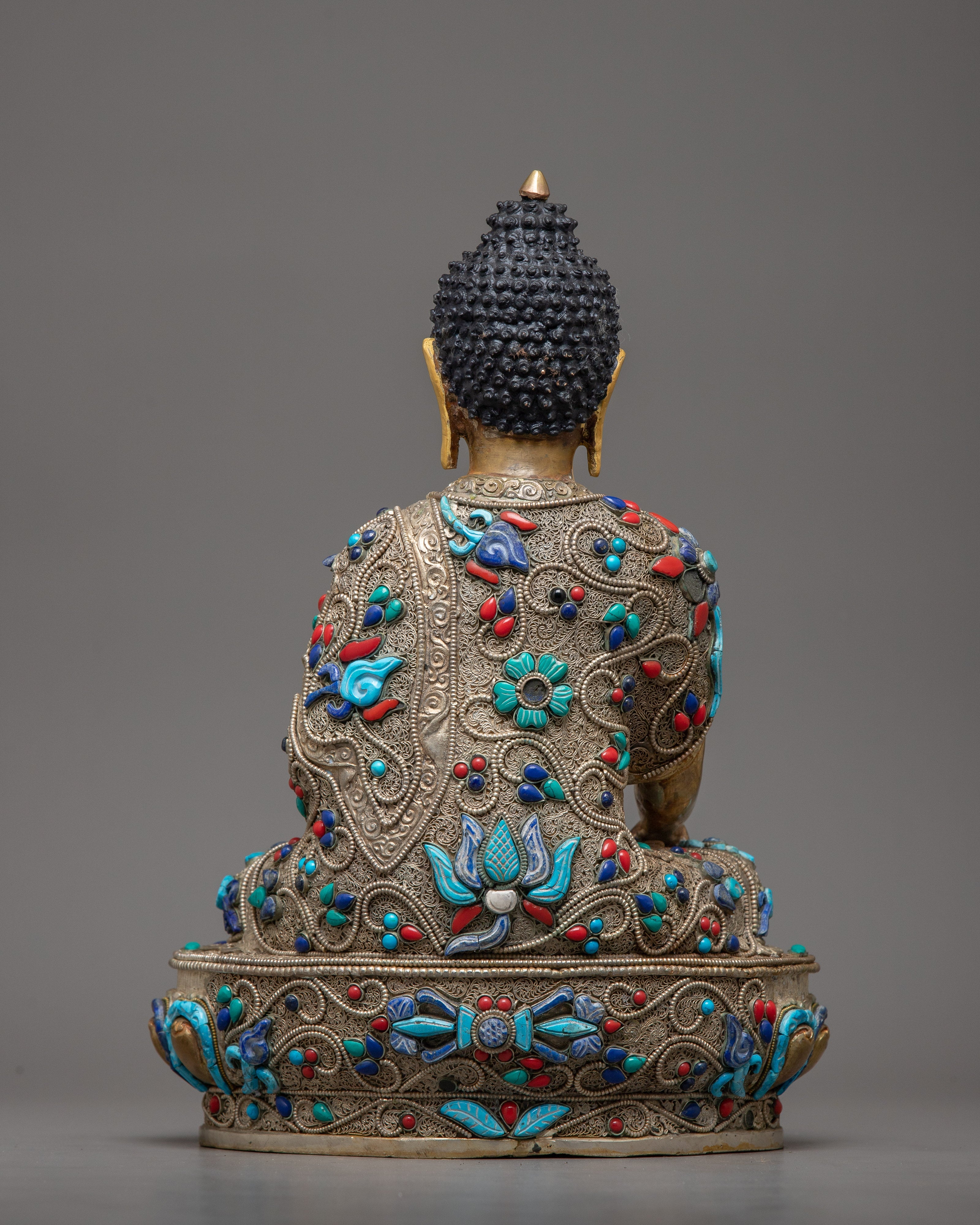 Sacred Copper Shakyamuni Buddha Statue | Symbol of Enlightenment and Compassion