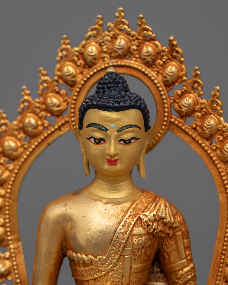 Copper Three Buddha Statue Set | Spiritual Artwork for Balance and Calm