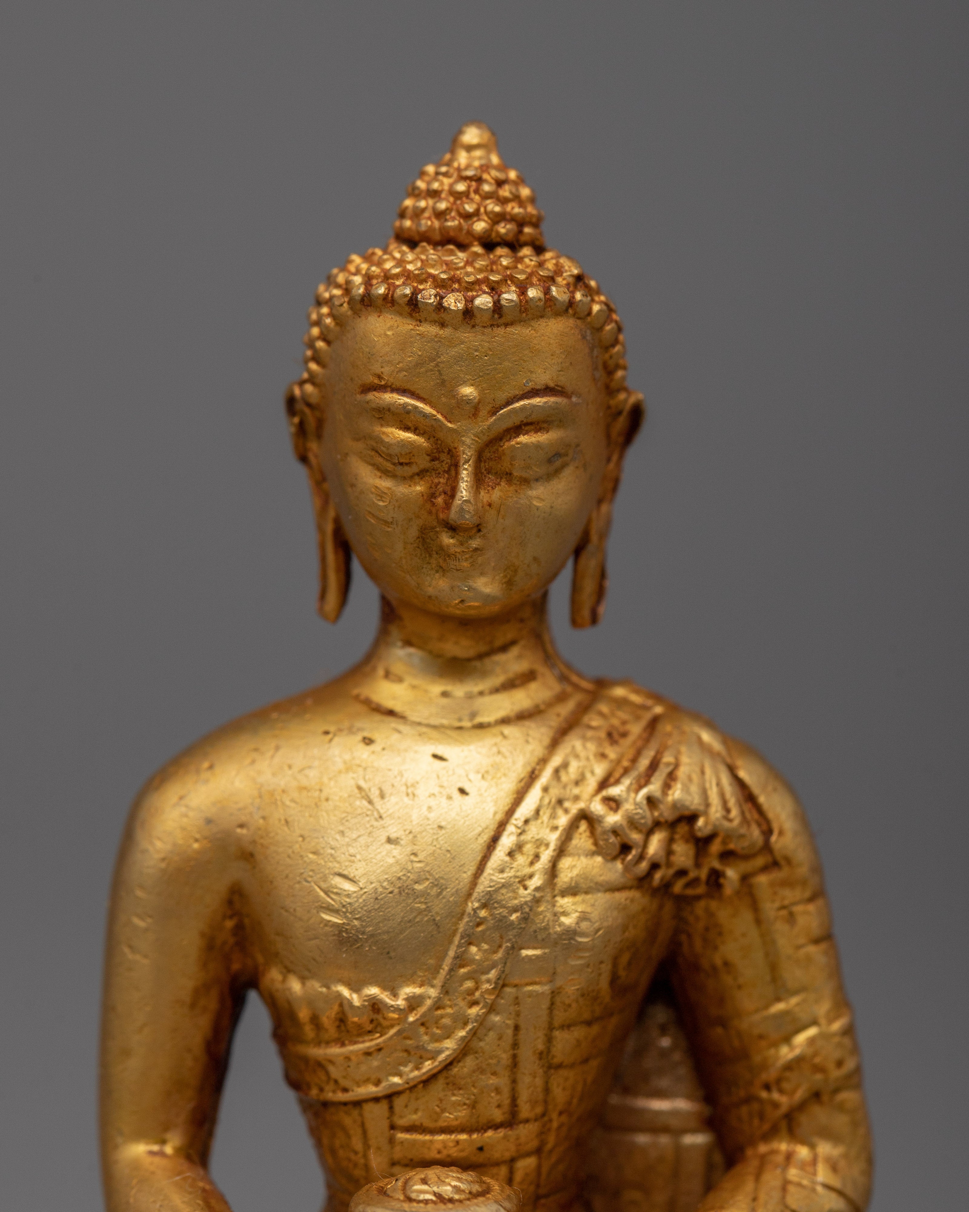 Machine Made Three Buddha Set Statue | Modern Take on Traditional Spiritual Decor