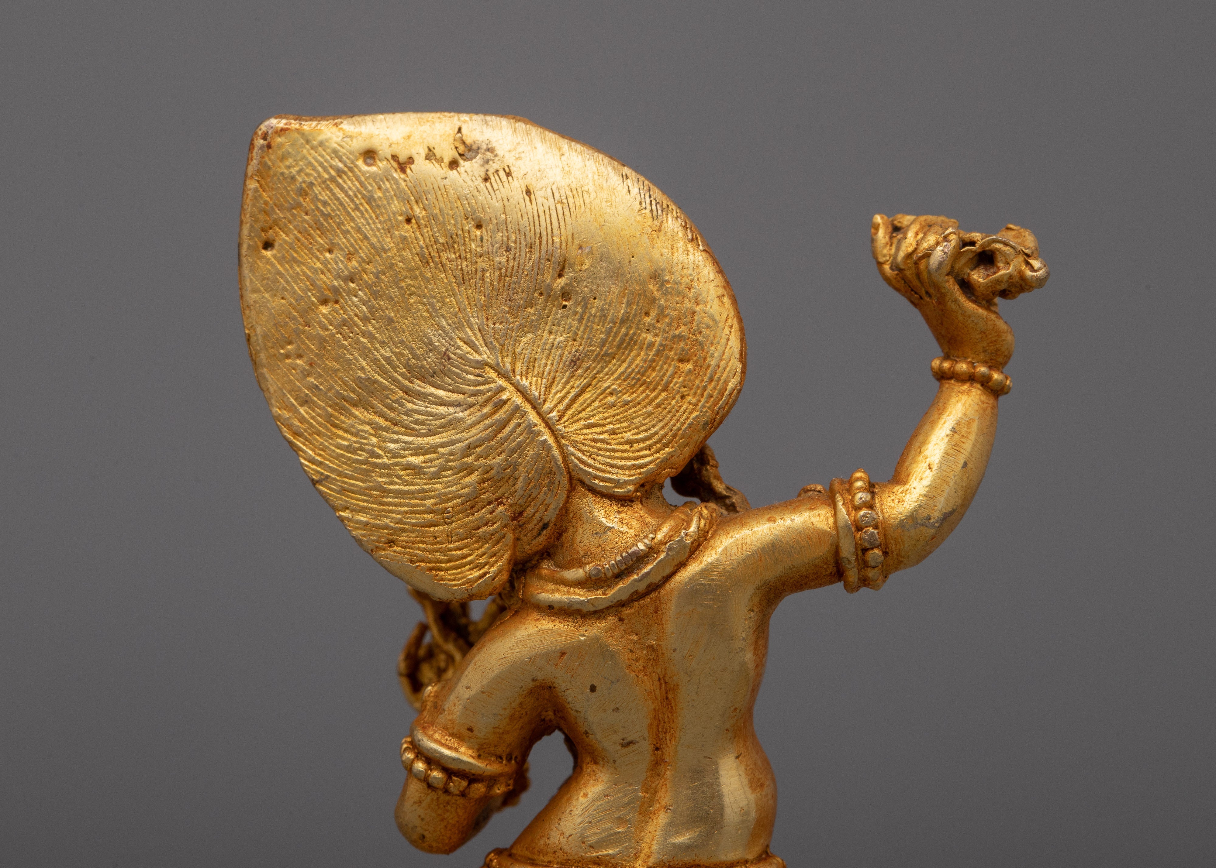 Sacred Vajrapani Figurine in Copper | Machine Made for Divine Protection