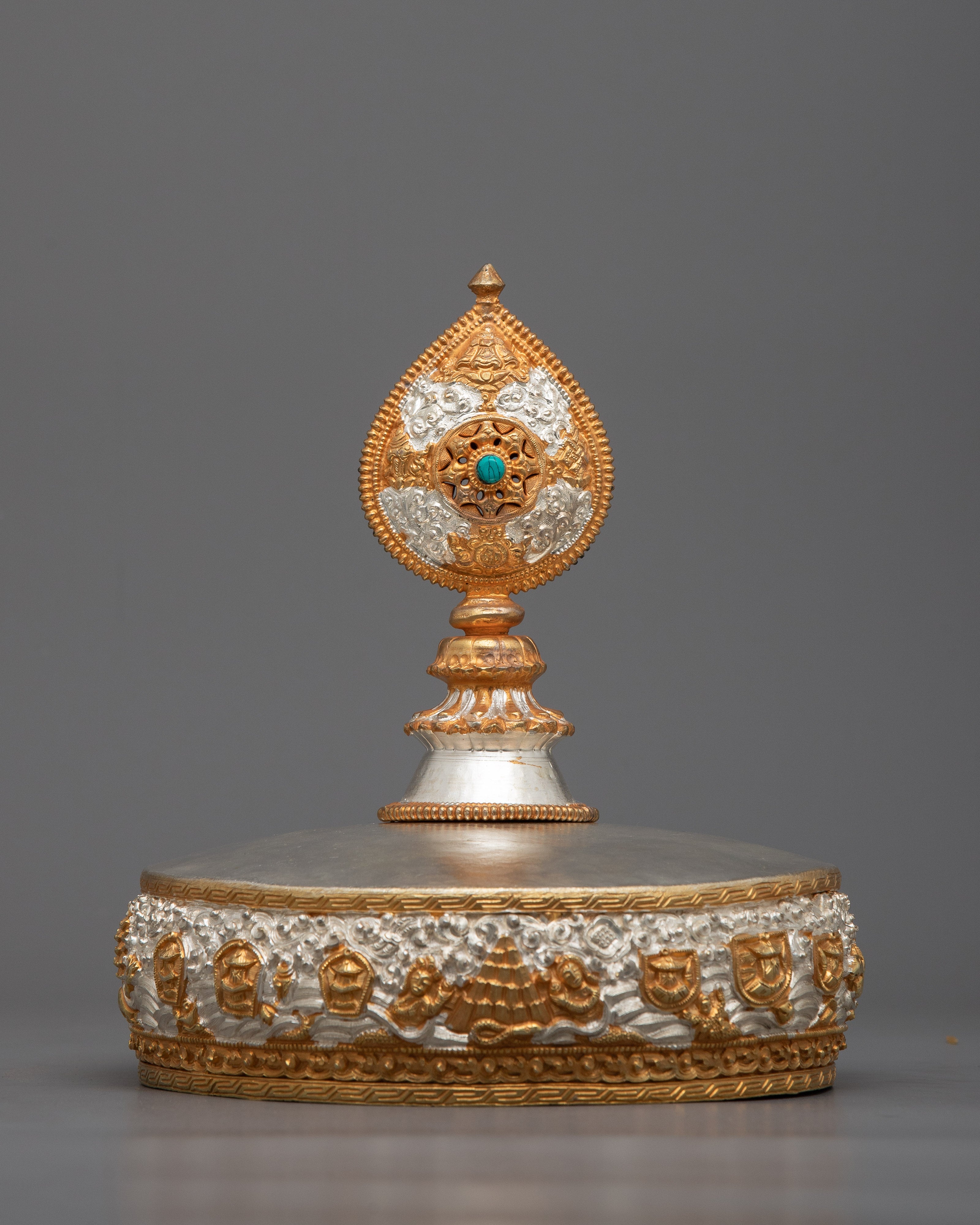 Mandala Rice Offering Set | Tibetan Buddhist Altar for Rituals