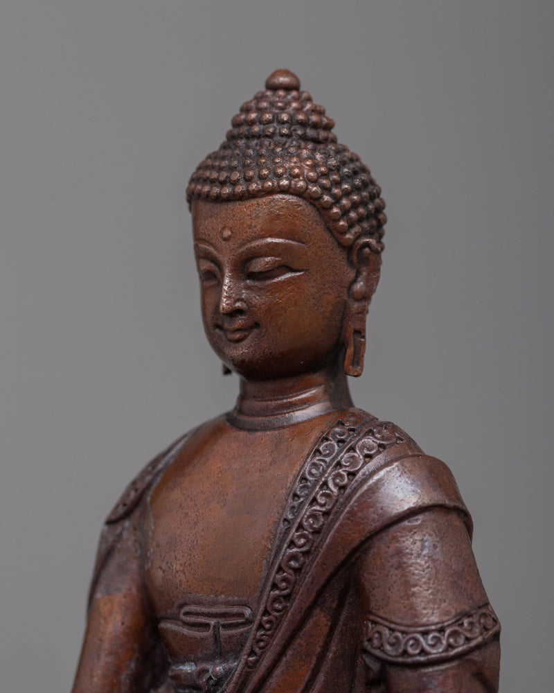 Machine Made Shakyamuni Buddha Statue | Ideal for Spiritual Devotion and Decorative Display