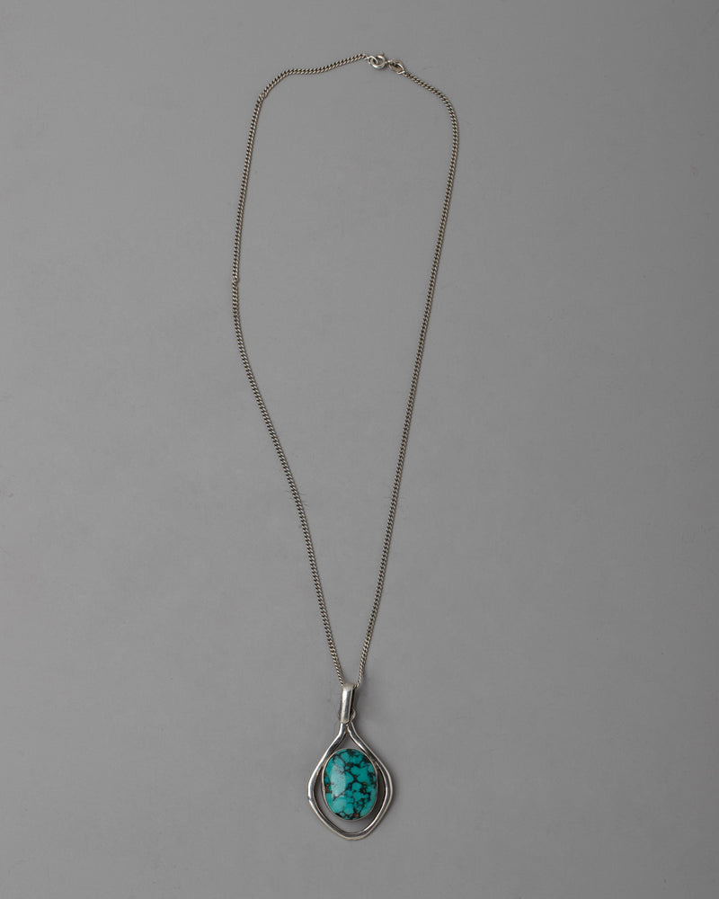 Silver Turquoise Locket | Perfect Gift for Her with Vibrant Blue Hue